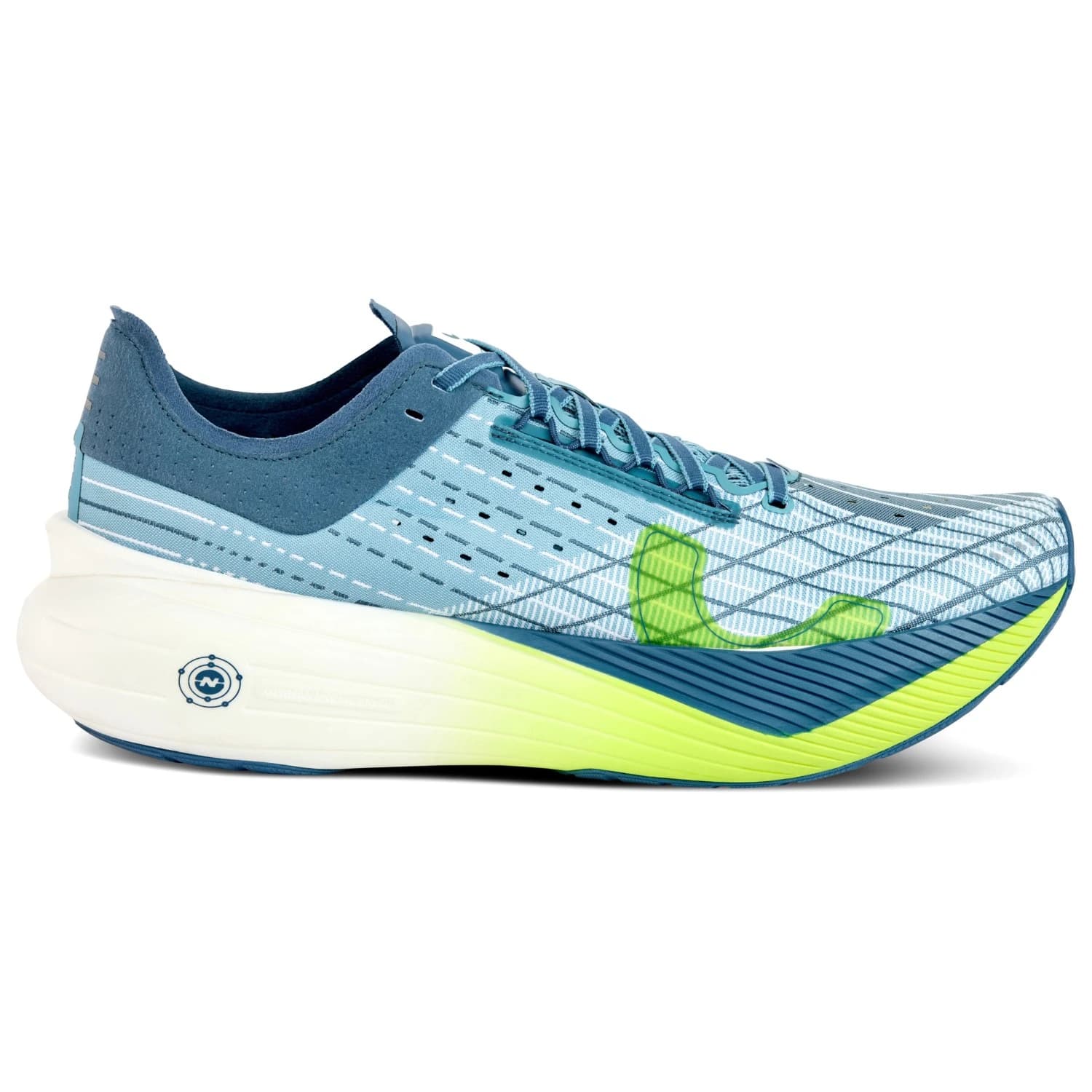 Мъжки маратонки True Motion U-TECH Solo 2 Running shoes - Real Teal / Adriatic Blue / Acid Lime