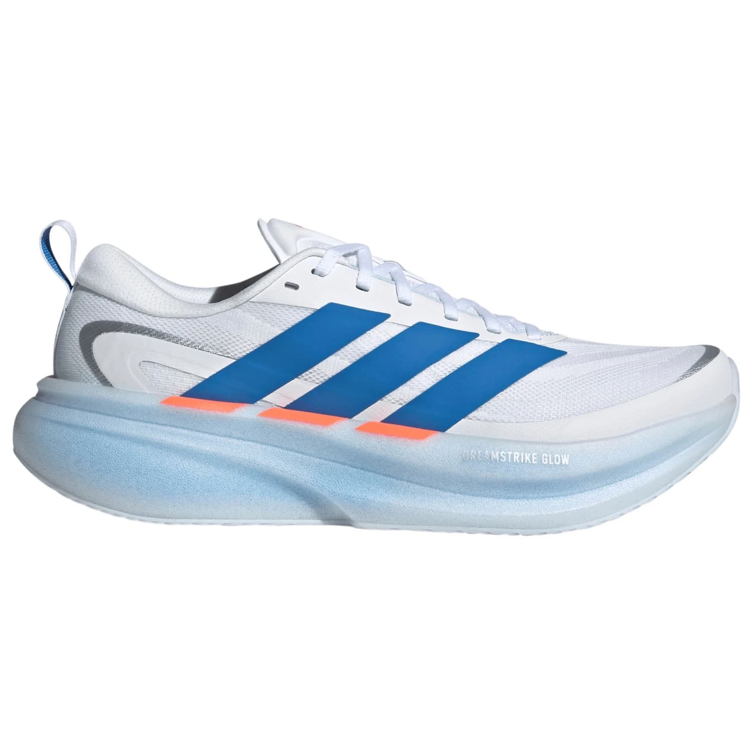 Мъжки маратонки adidas Supernova Glide Running shoes - Ftwr White / Ray Blue / Lucid Orange