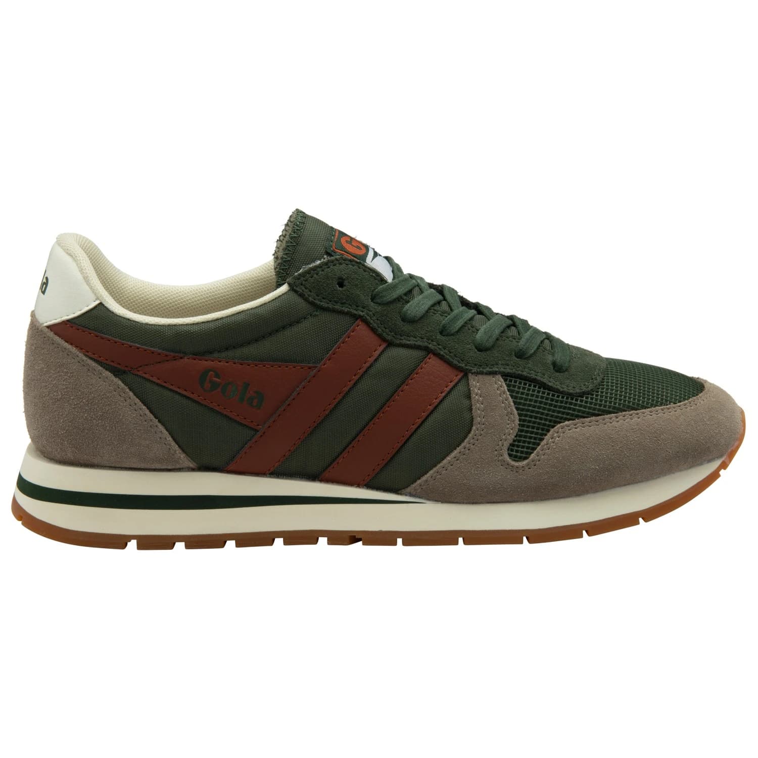 Мъжки маратонки Gola Daytona Sneakers - Dark Khaki / Rhino / Rust