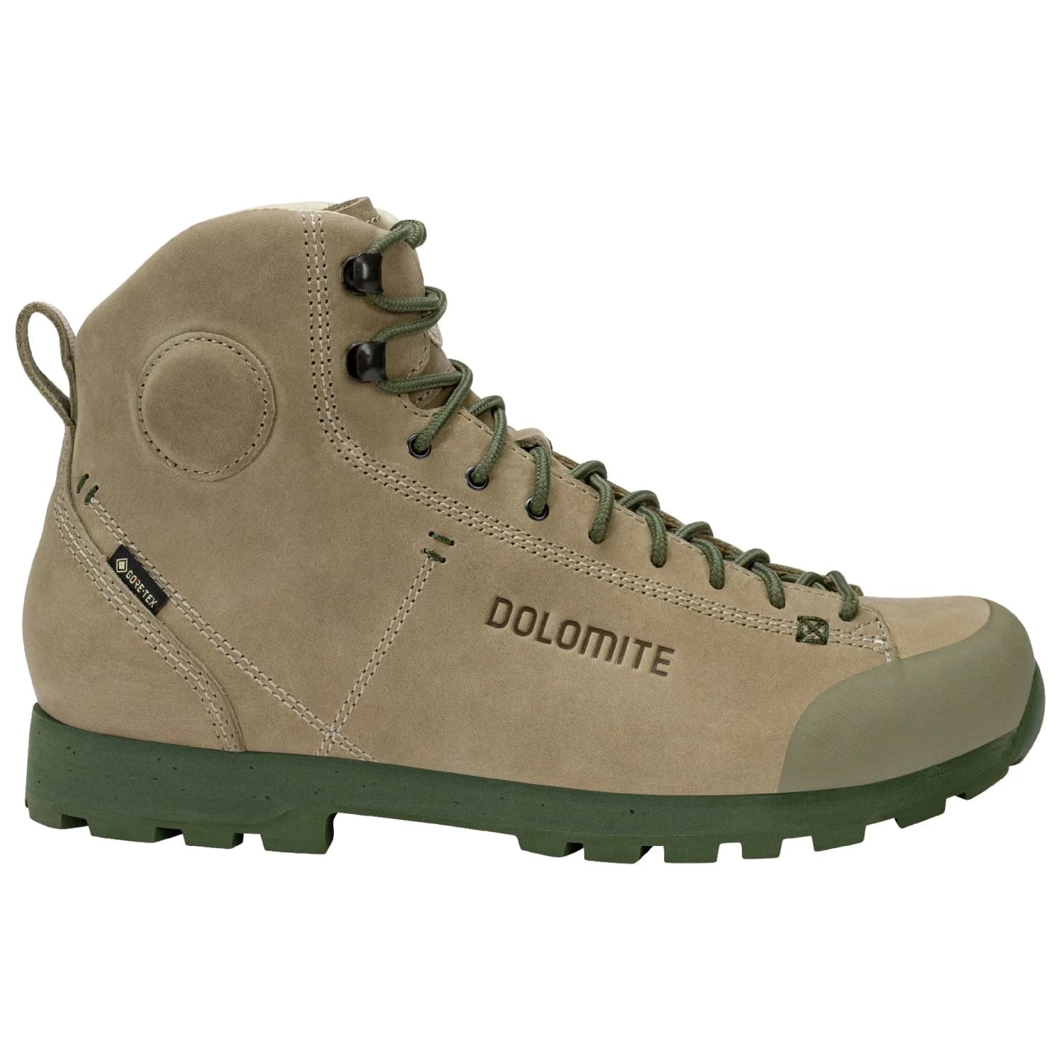 Ежедневни боти Dolomite Cinquantaquattro High Full Grain Leather Evo GTX Sneakers - Pistacchio Grey