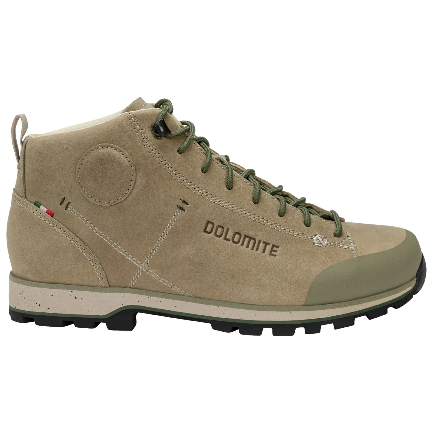 Ежедневни боти Dolomite Cinquantaquattro Mid Full Grain Leather Evo Sneakers - Pistacchio Grey
