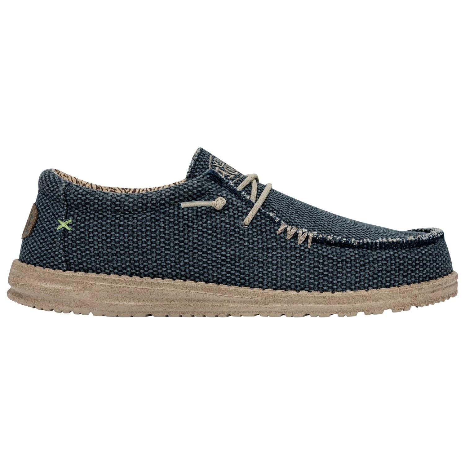 Мъжки маратонки HeyDude Wally Braided Sneakers - Blue Night