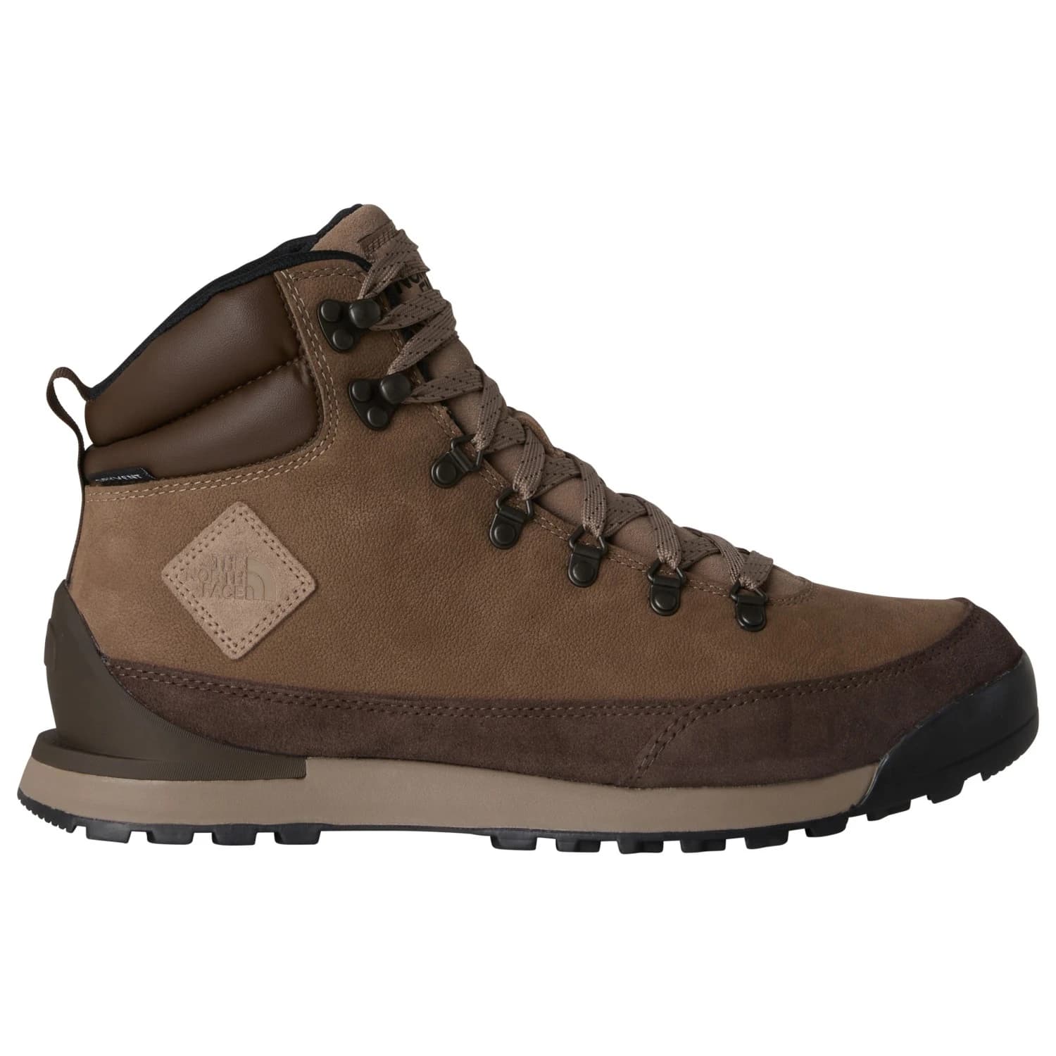 Мъжки ежедневни боти The North Face Back-To-Berkeley IV Leather WP Sneakers - Demitasse Brown / Garnet