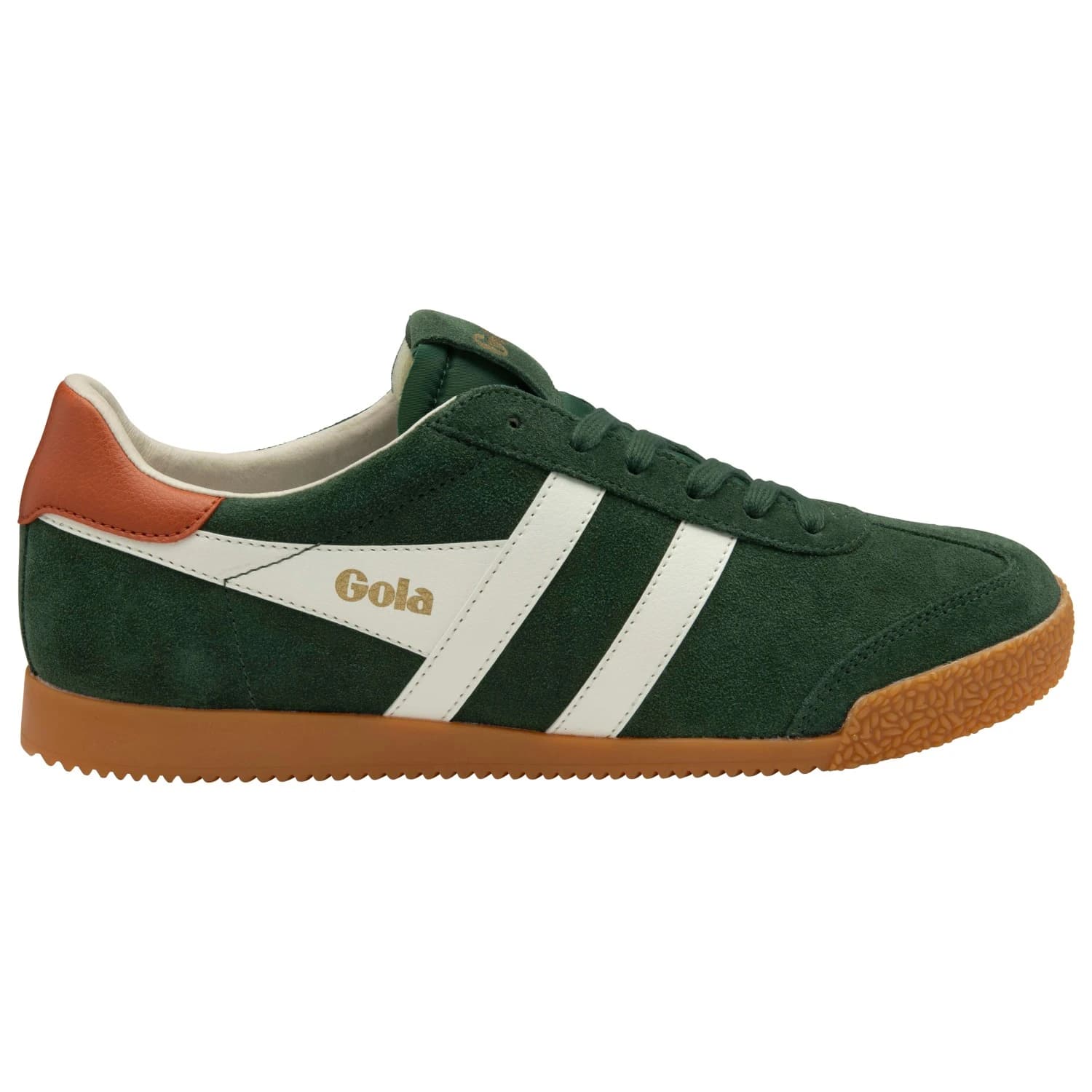 Мъжки маратонки Gola Elan Sneakers - Evergreen / Off White / Moody Orange