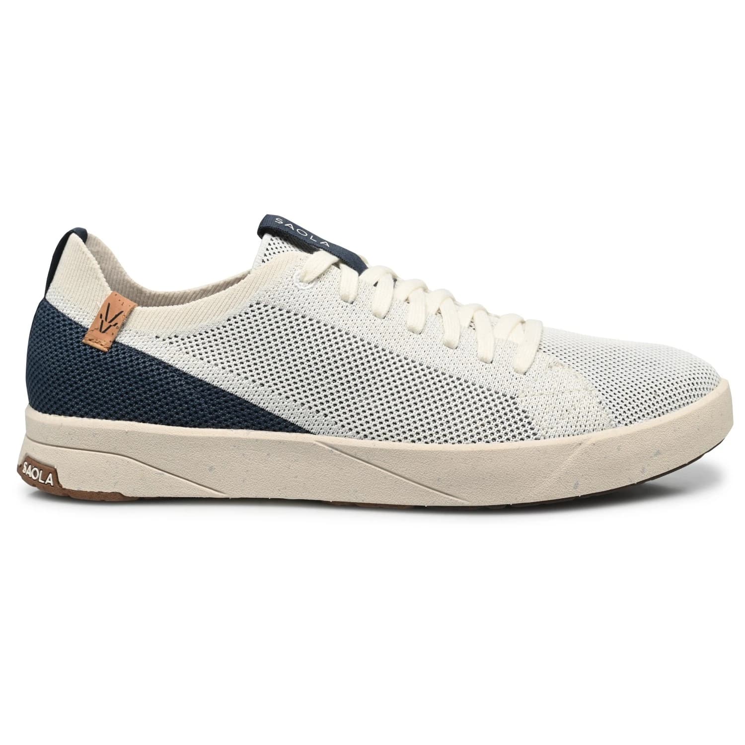 Мъжки маратонки Saola Cannon Knit 2.0 Sneakers - White / Navy
