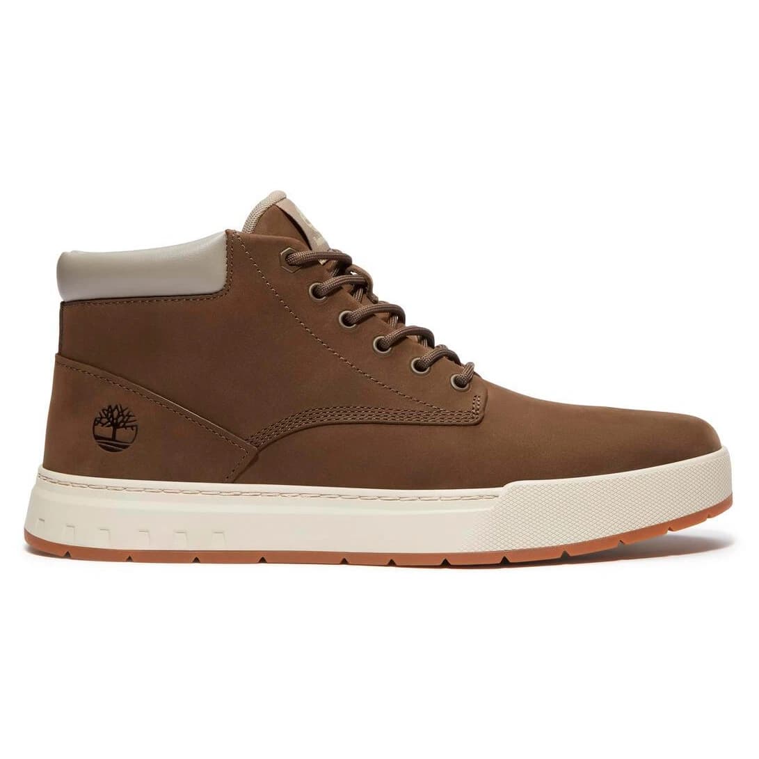 Мъжки маратонки Timberland Maple Grove Mid Lace Up Sneaker - Dark Brown / Nubuck