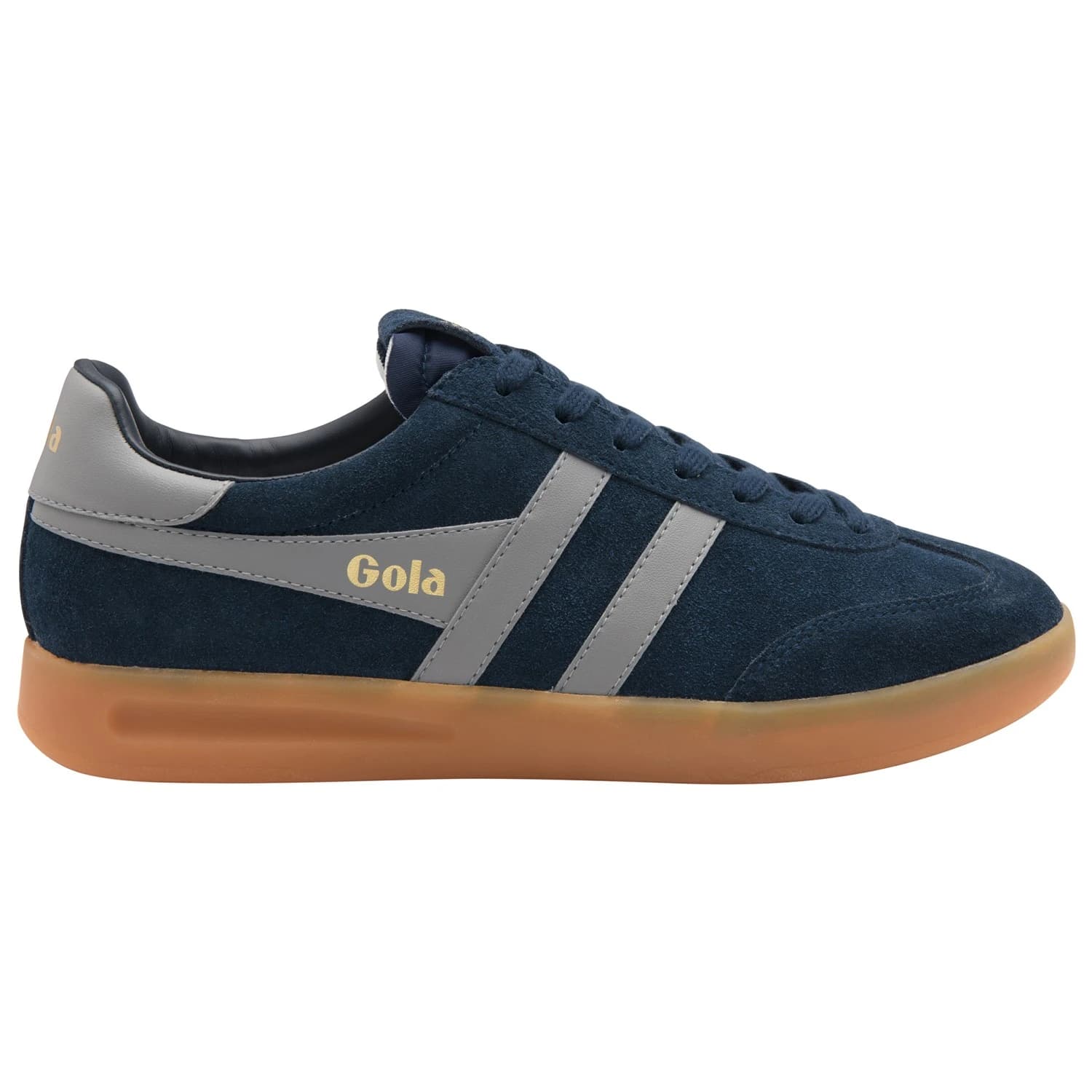 Мъжки маратонки Gola Cyclone Leather Sneakers - Navy / Cement / Navy / Gum