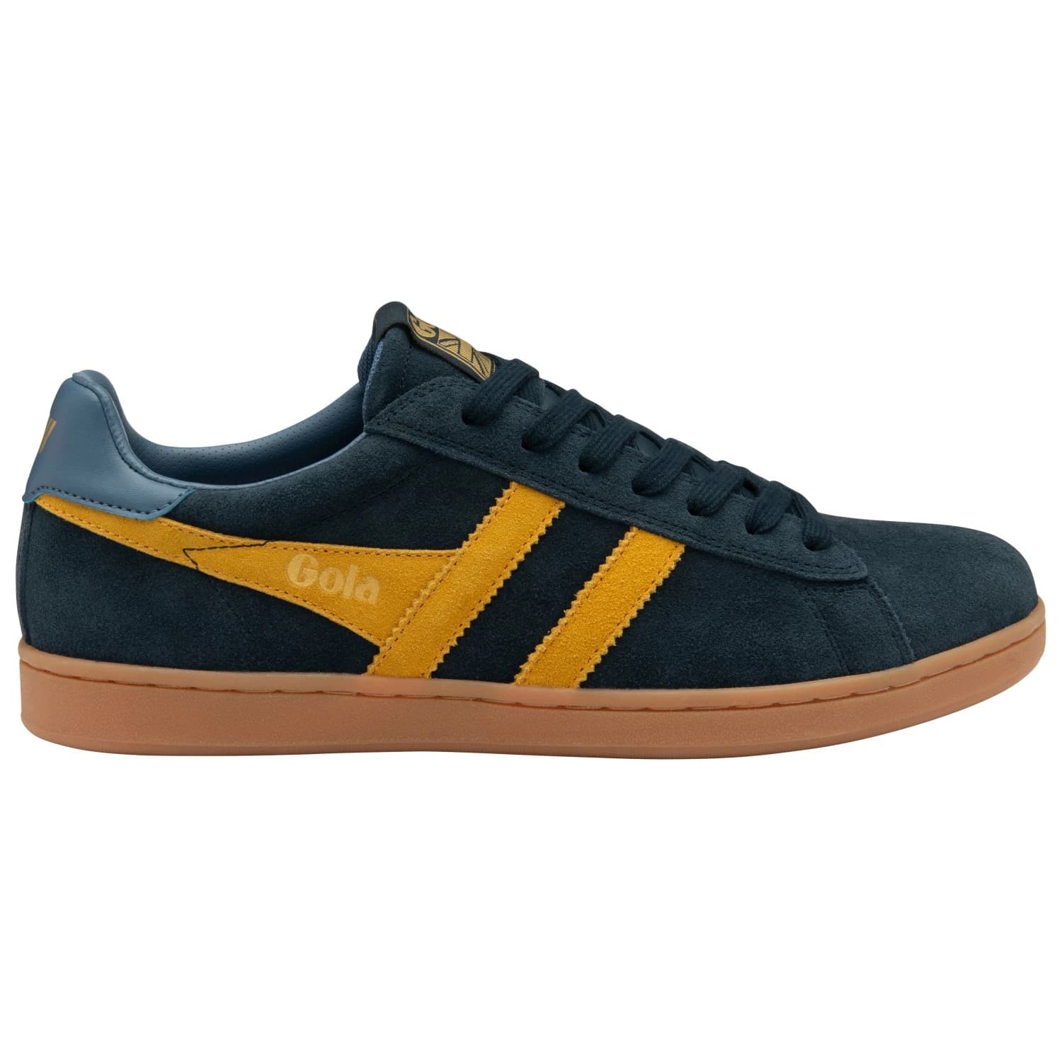 Мъжки маратонки Gola Equipe II Suede Sneakers - Navy / Sun / Moonlight