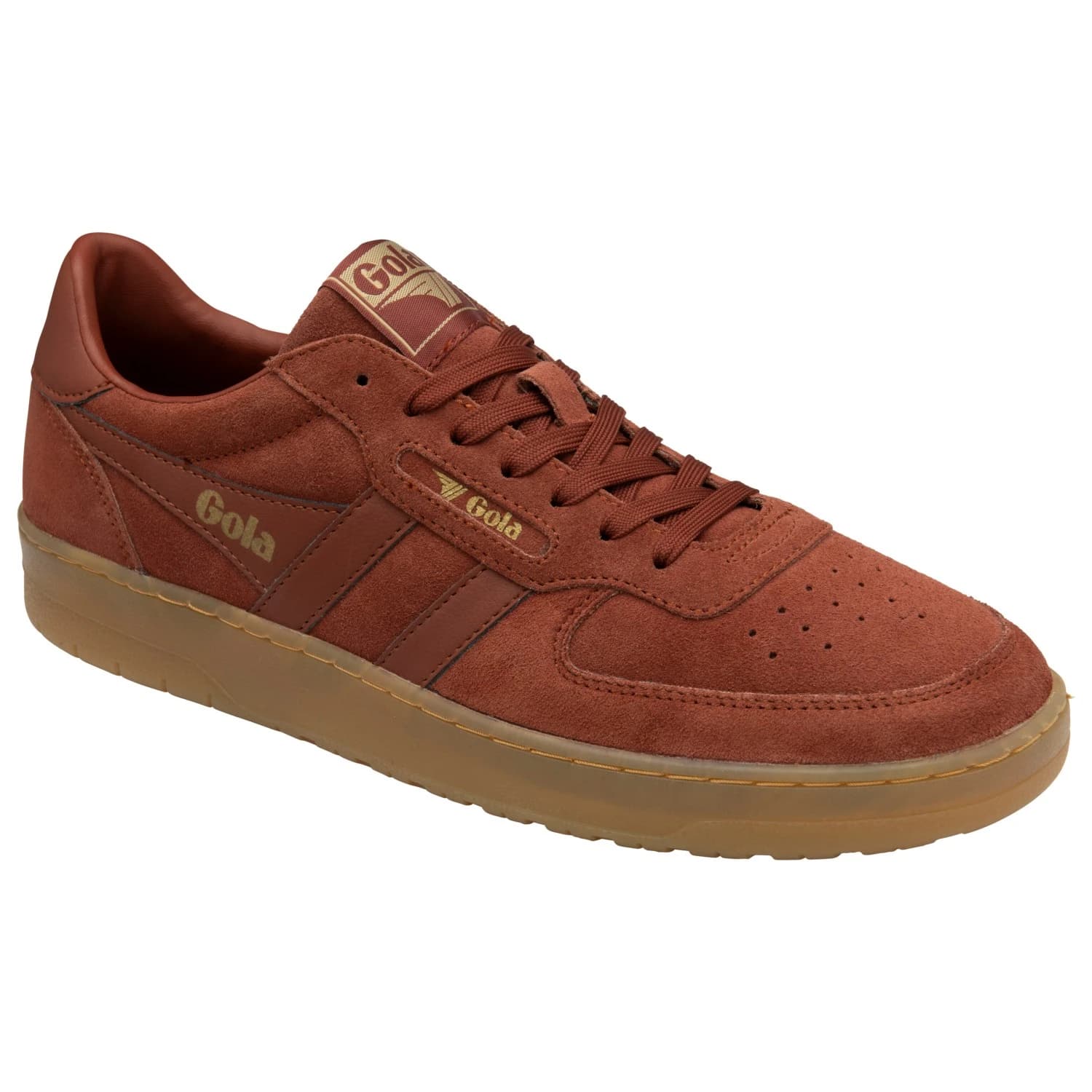 Мъжки маратонки Gola Hawk Suede '86 Sneakers - Rust / Gum