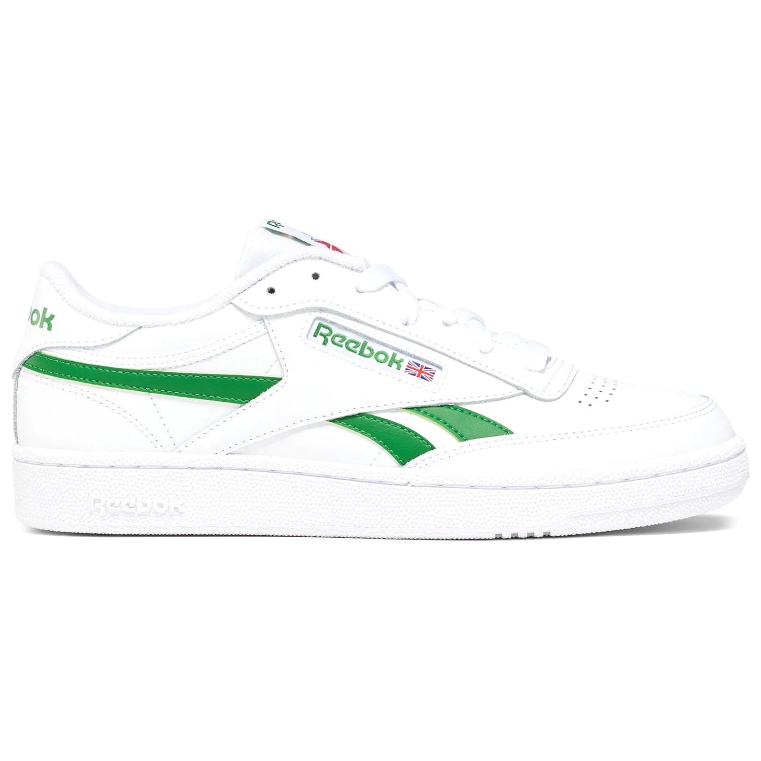 Маратонки Reebok Club C Revenge Sneakers - Cloud White / Glen Green / Cloud White
