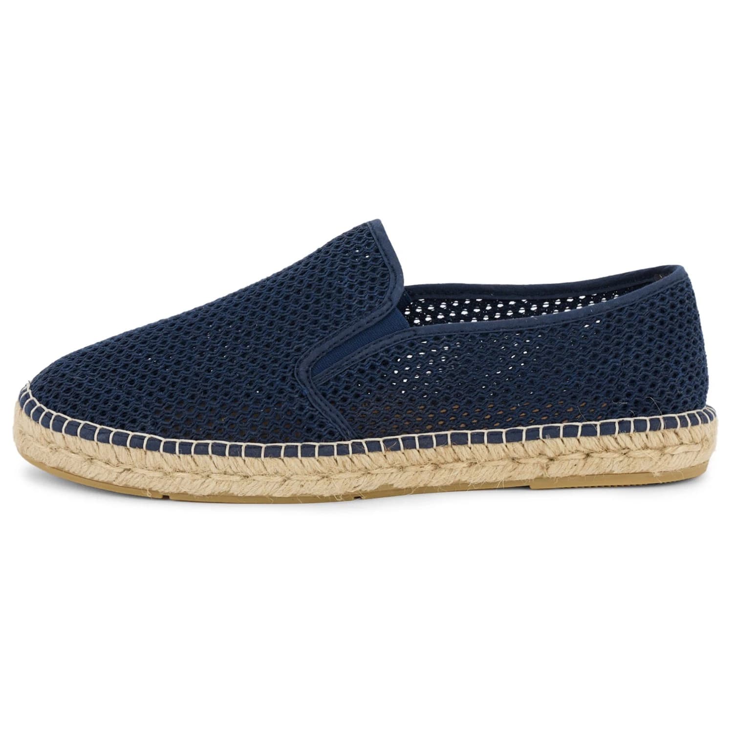 Мъжки ежедневни обувки Espadrij Loafer Elastic Mesh Casual shoes - Marine