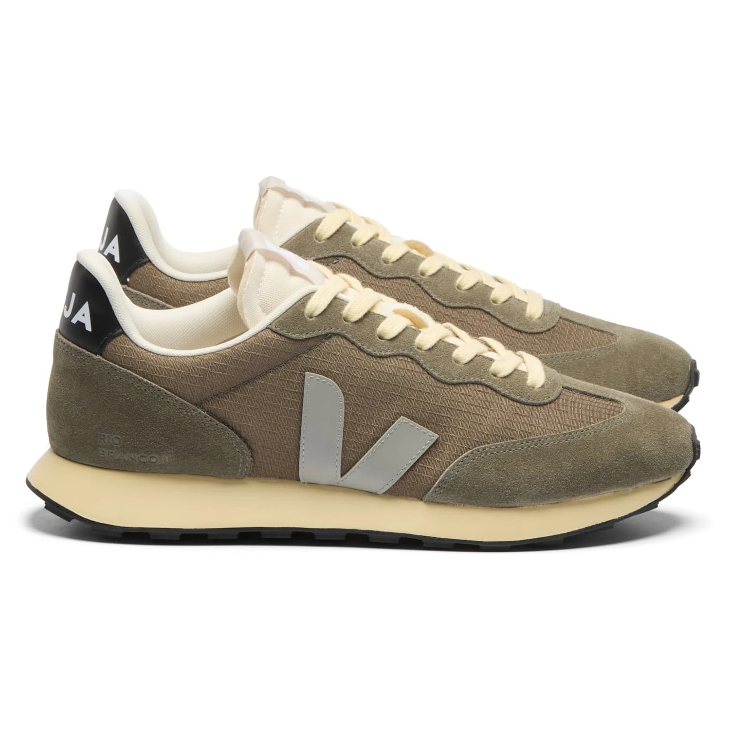Мъжки маратонки Veja Rio Branco II Sneakers - Kakioxford Grey / Black