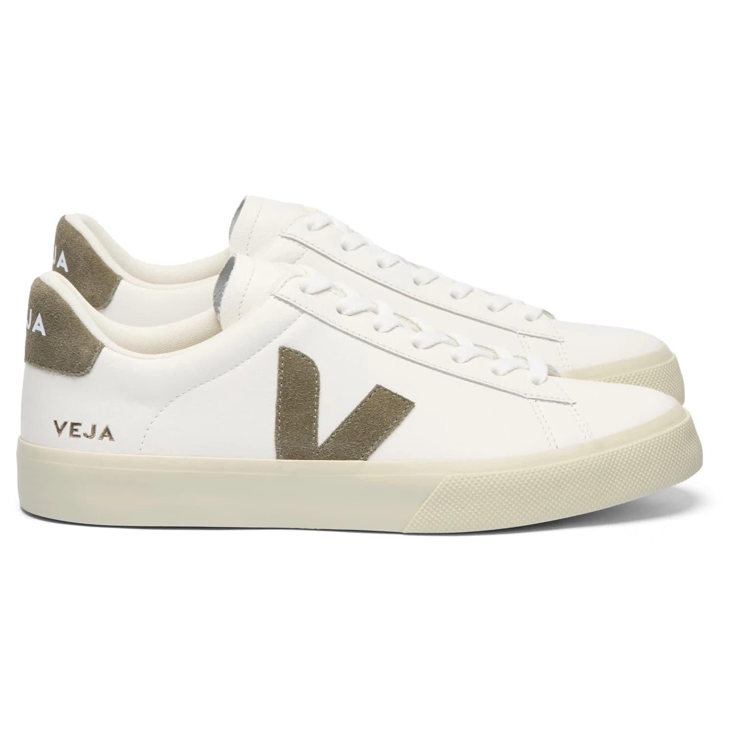 Мъжки маратонки Veja Campo Sneakers - Extra White / Kaki