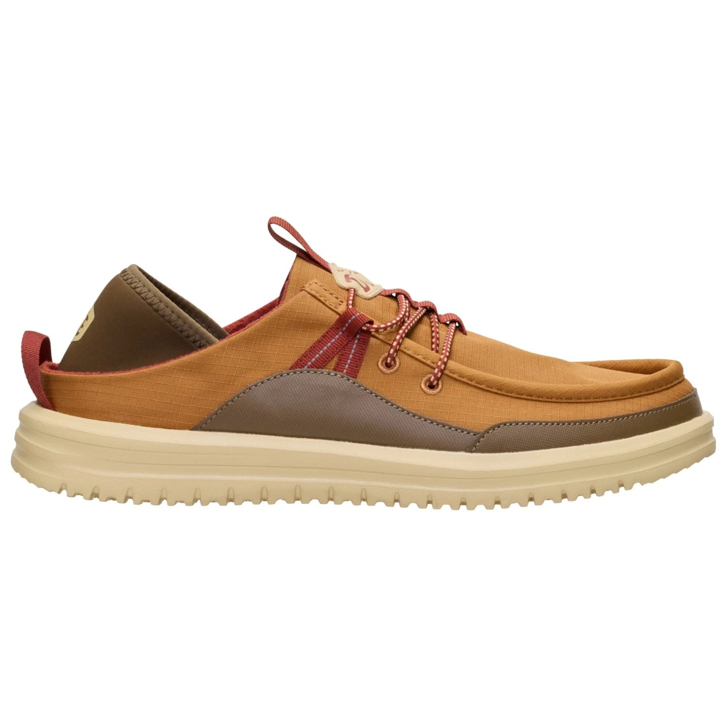 Мъжки маратонки HeyDude Bradley Blipper Nylon Sneakers - Bone Brown / Multi