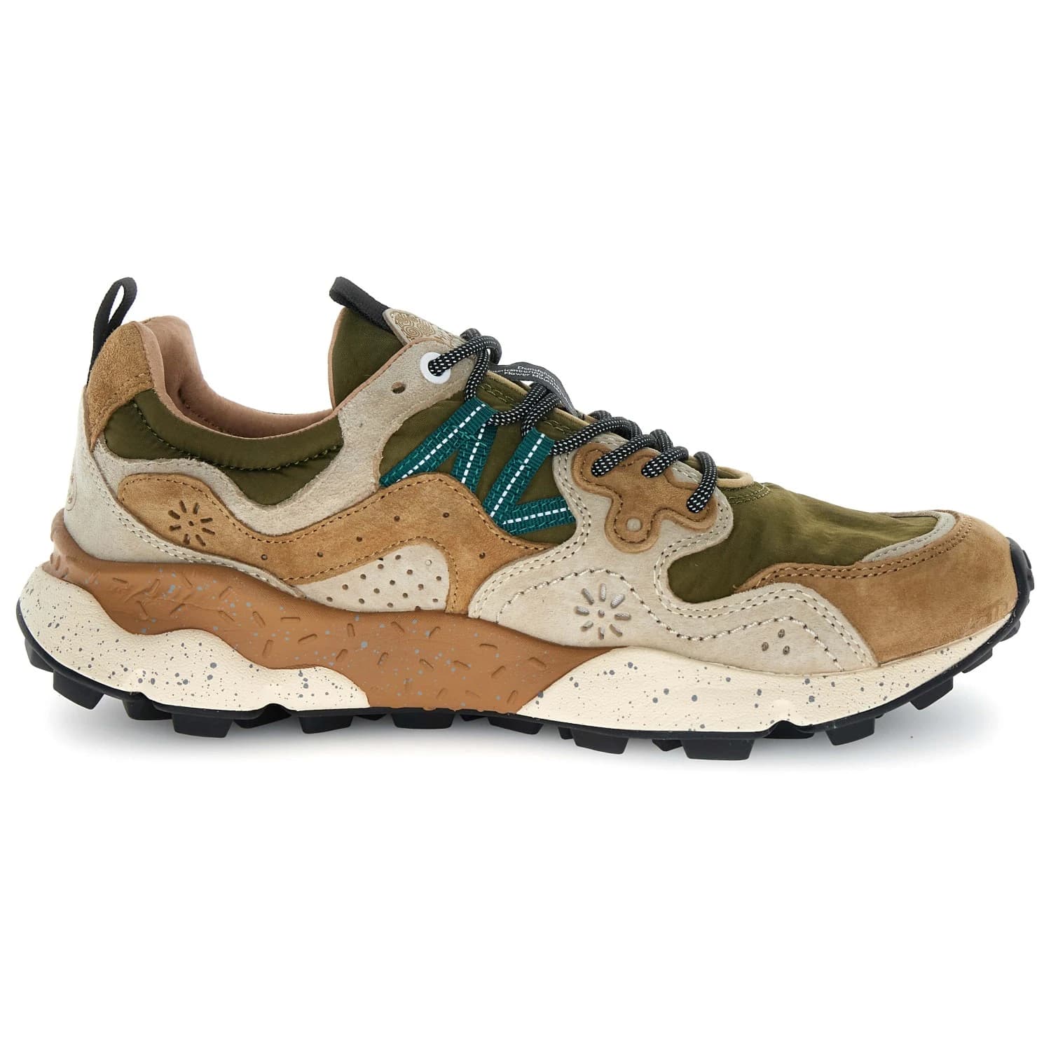 Мъжки маратонки Flower Mountain Yamano 3 Sneakers - Cream / Brown / Taupe