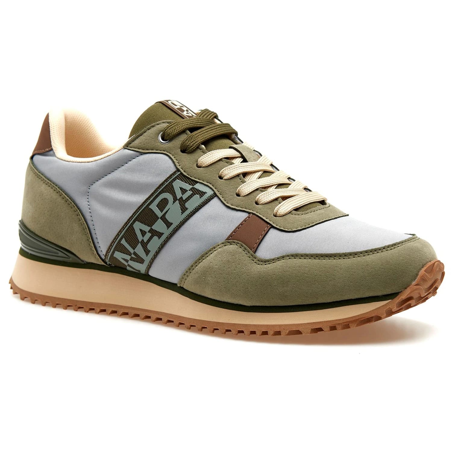 Мъжки маратонки Napapijri Sneaker Cosmos 01 Sneakers - Taupe / Green