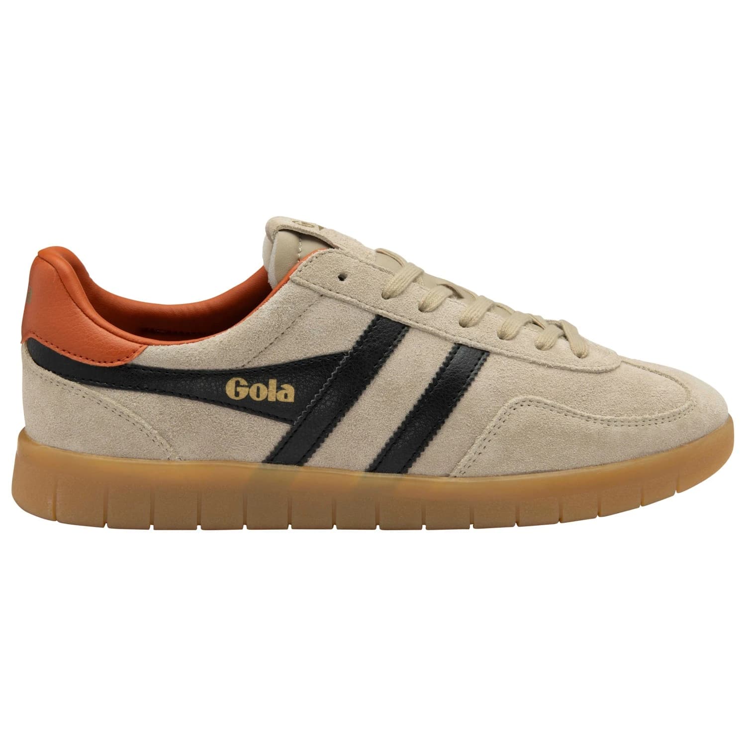 Мъжки маратонки Gola Atlas Sneakers - Bone / Black / Moody Orange / Gum
