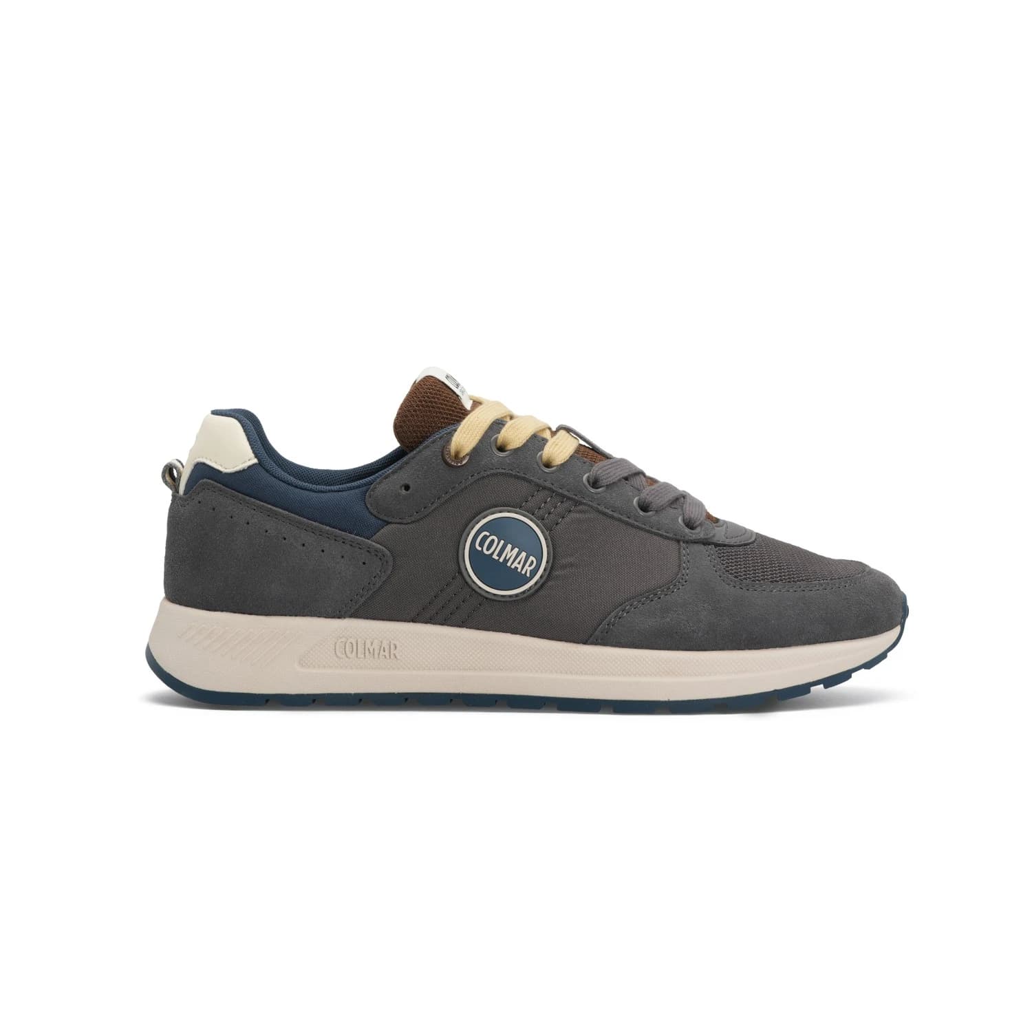 Мъжки маратонки Colmar Active Travis Authentic Sneakers - Dark Gray / Teal Blue / Brown