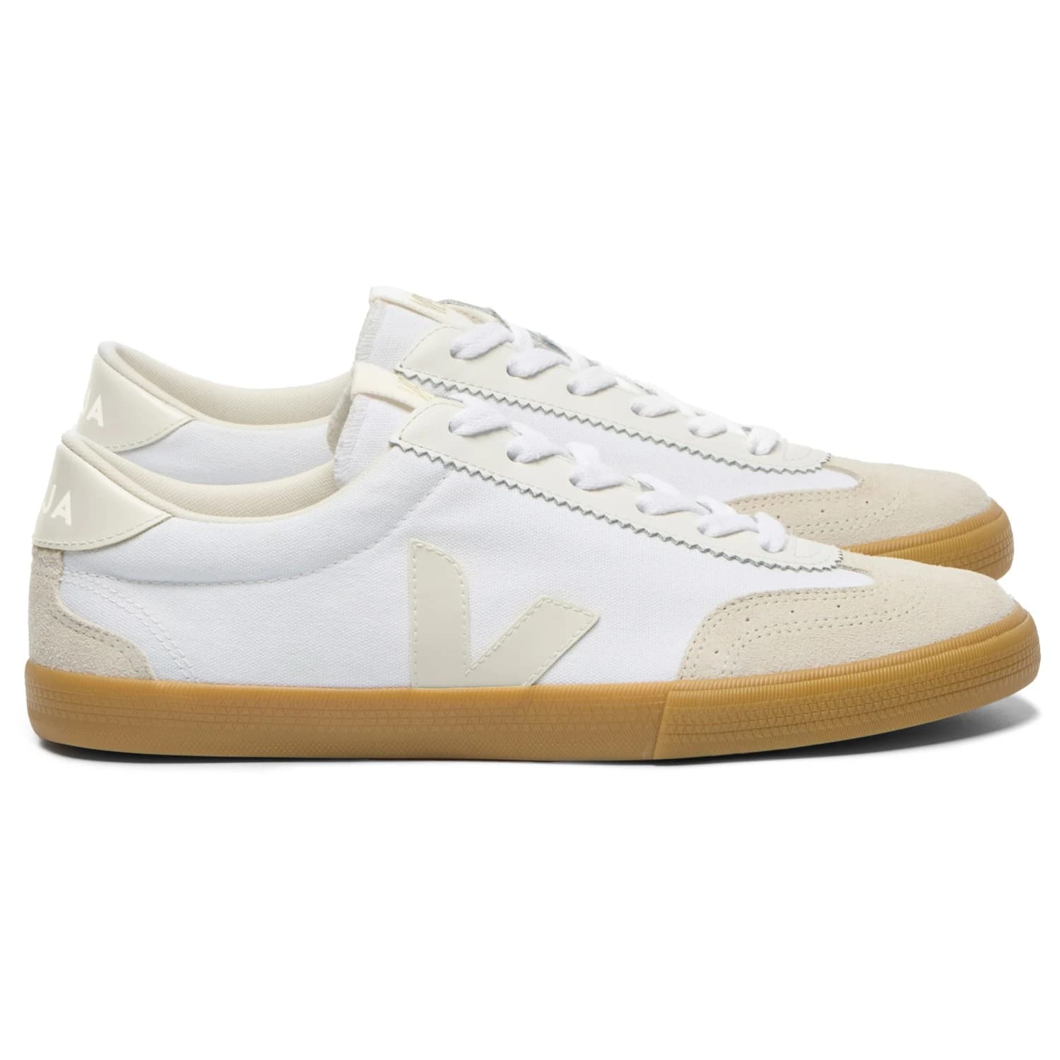 Мъжки маратонки Veja Volley Sneakers - White / Pierre / Natural