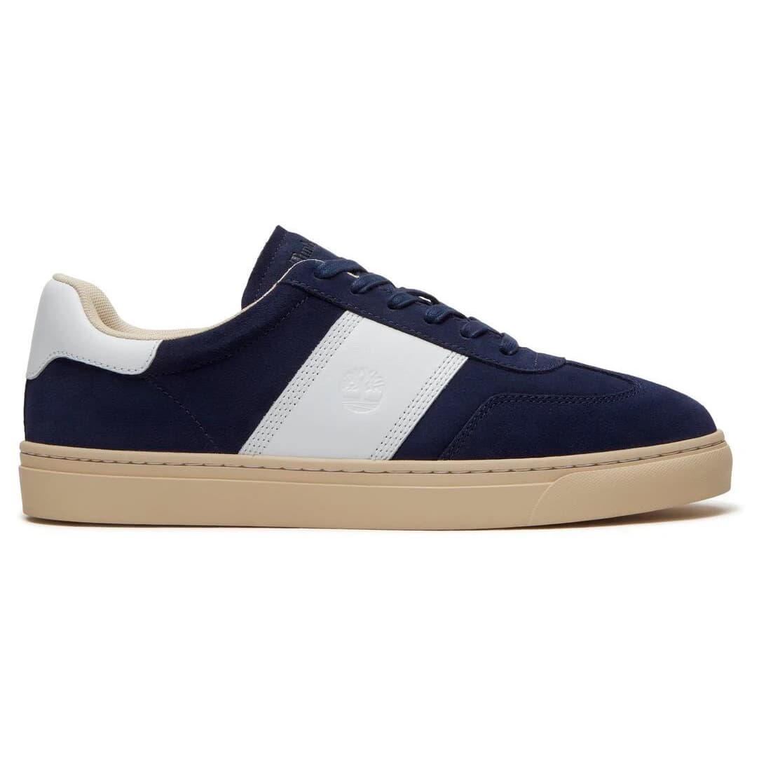 Мъжки маратонки Timberland Lisbon Street Low Lace Up Sneaker - Navy Suede / White