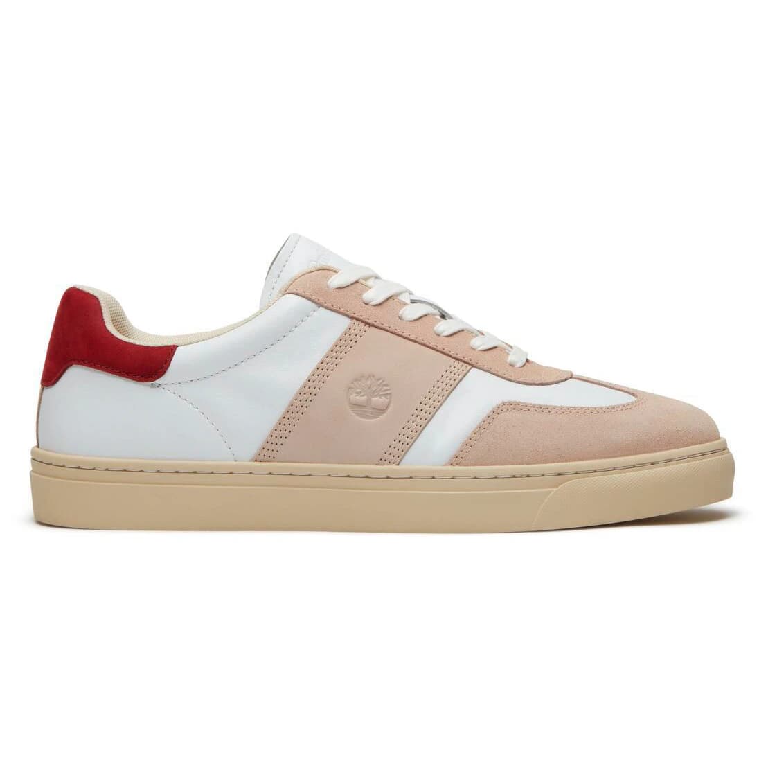 Мъжки маратонки Timberland Lisbon Street Low Lace Up Sneaker - White Full Grain / Light Beige