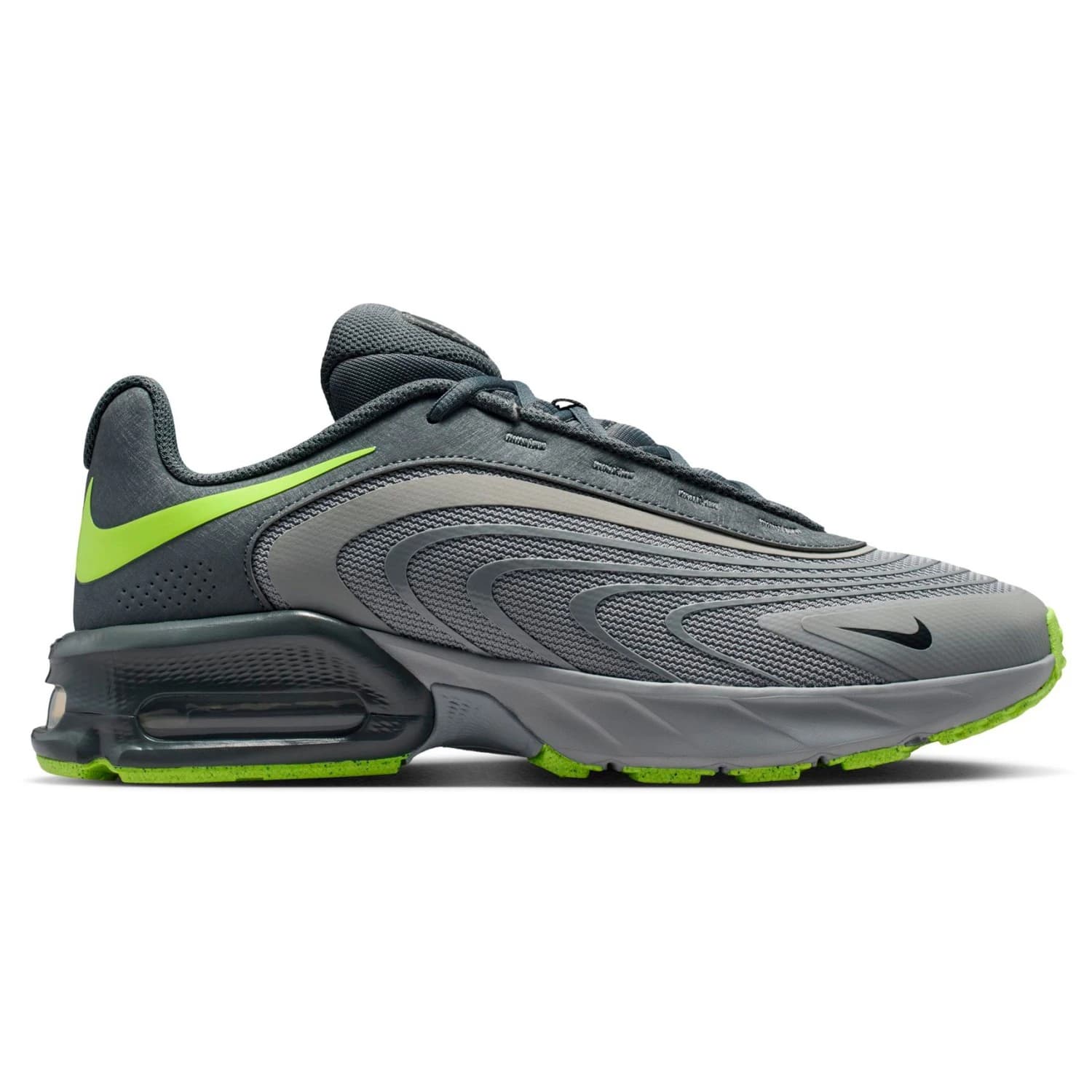 Мъжки маратонки Nike Air Max Fire Sneakers - Light Smoke Grey / Neon Yellow / Iron Grey