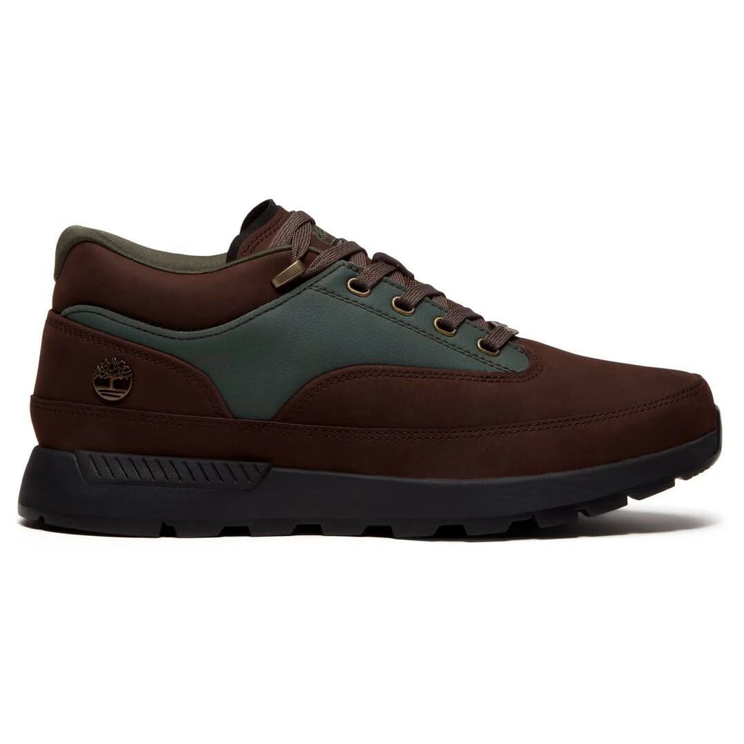 Мъжки маратонки Timberland Euro Grid Mid Lace Up Sneaker - Dark Brown / Nubuck