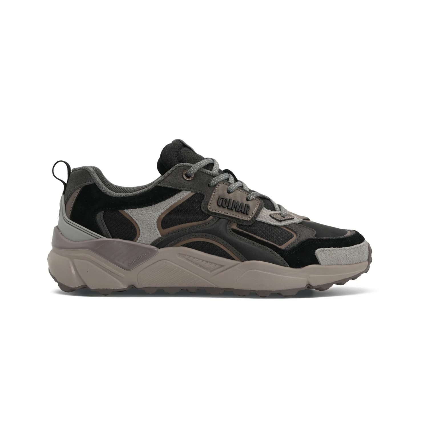 Мъжки маратонки Colmar Active Garner Sneakers - Ground / Black / Light Gray / Brown