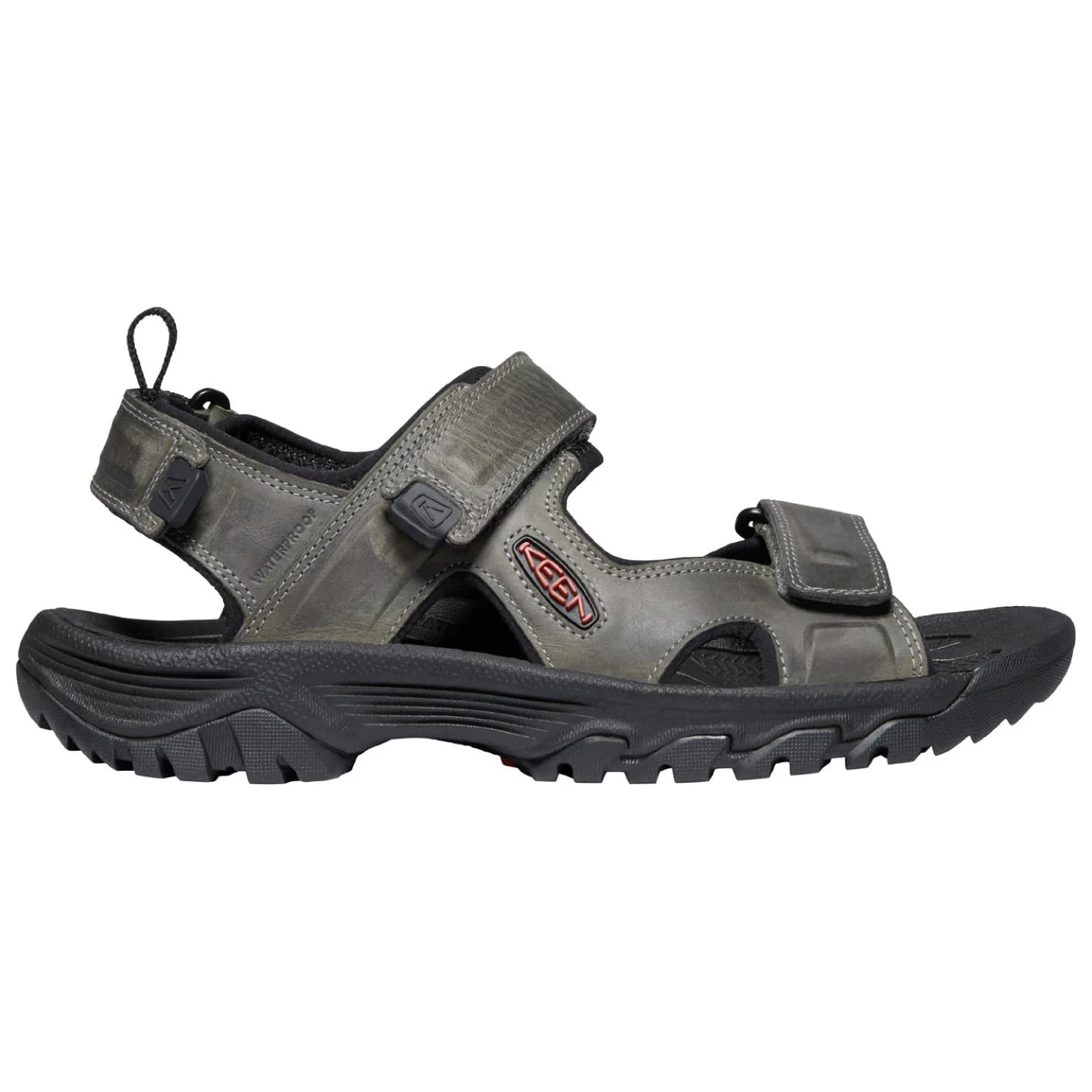 Мъжки сандали Keen Targhee III Open Toe Sandal - Grey / Black