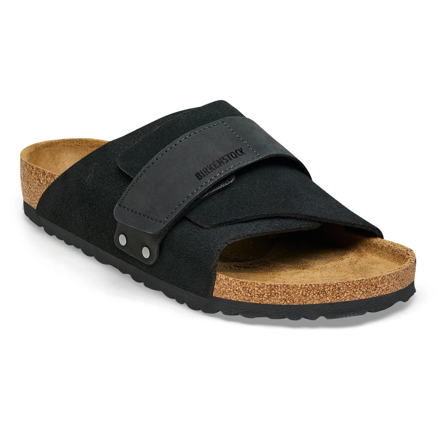 Сандали Birkenstock Kyoto Nubuck/Suede Leather Sandals - Black