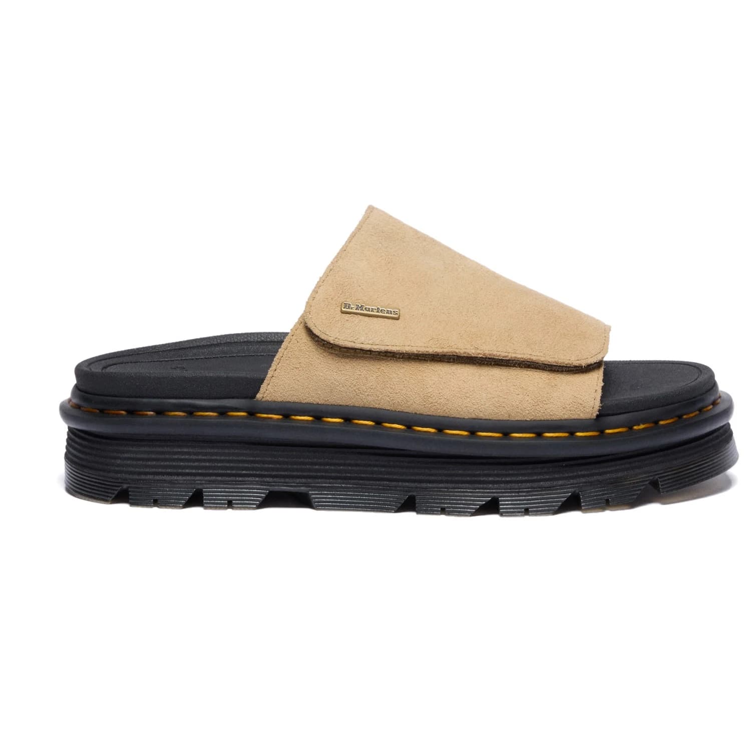 Сандали Dr. Martens Zebzag Slide EH Suede Sandals - Savannah Tan