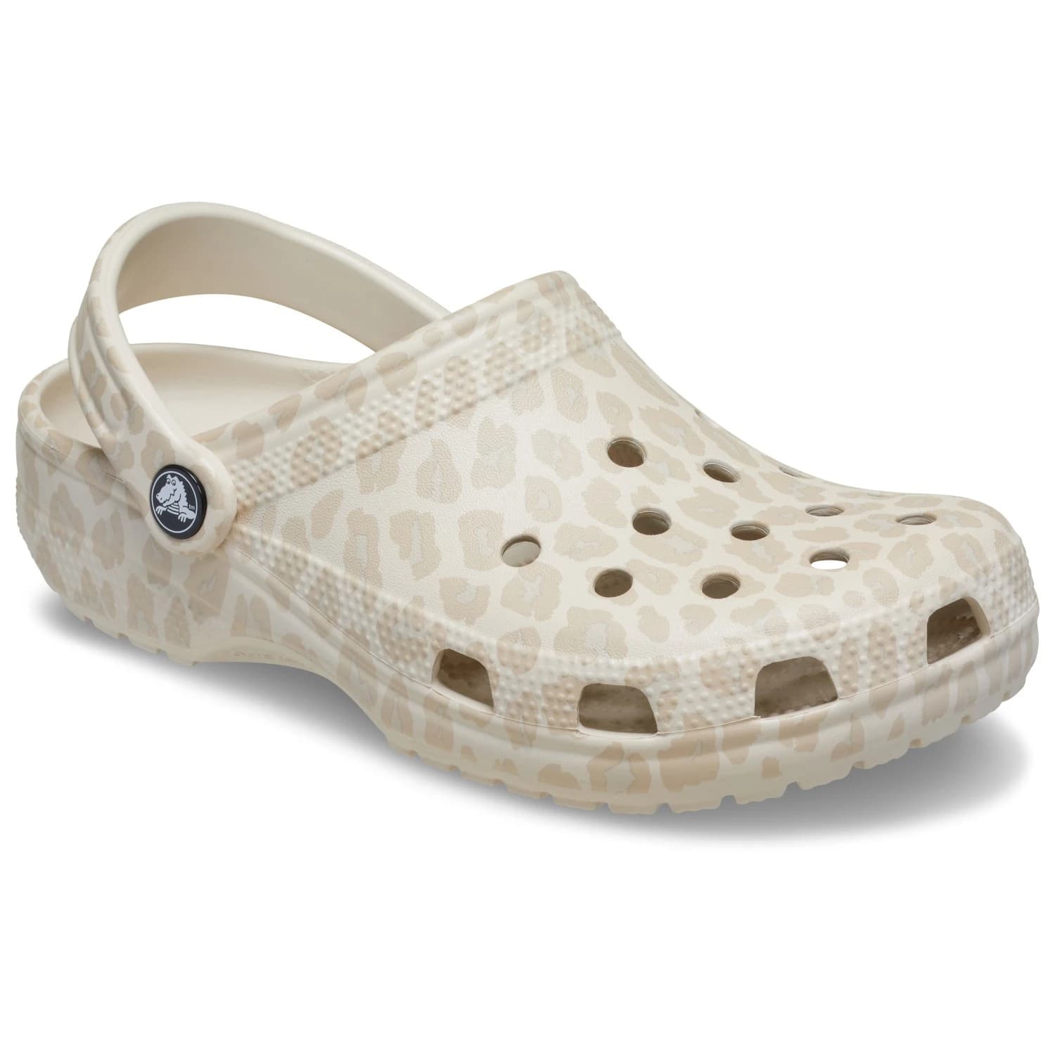 Сандали Crocs Classic Animal Clog Sandals - Almond Tint / Leopard