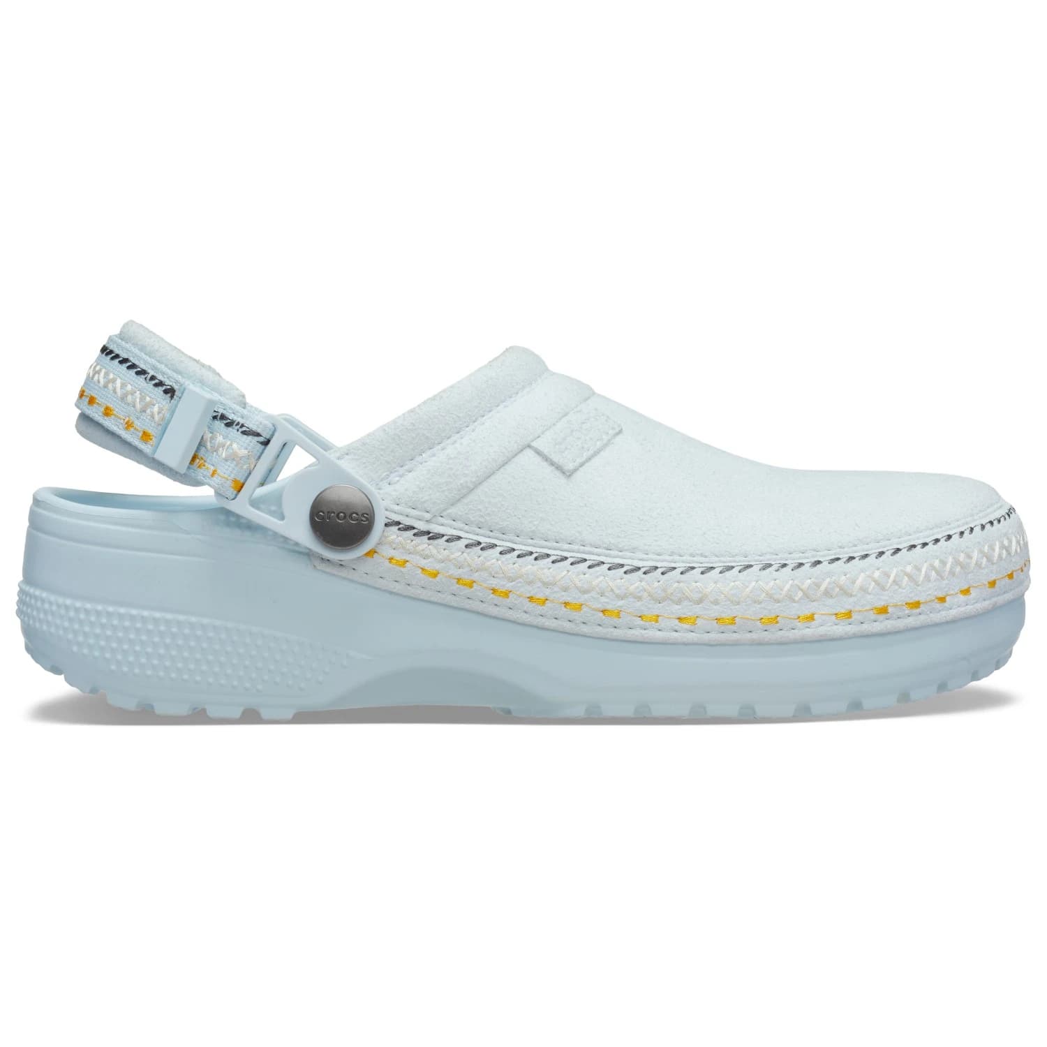 Сандали Crocs Classic Crafted Vegan Suede Stitch Sandals - Sky Ice