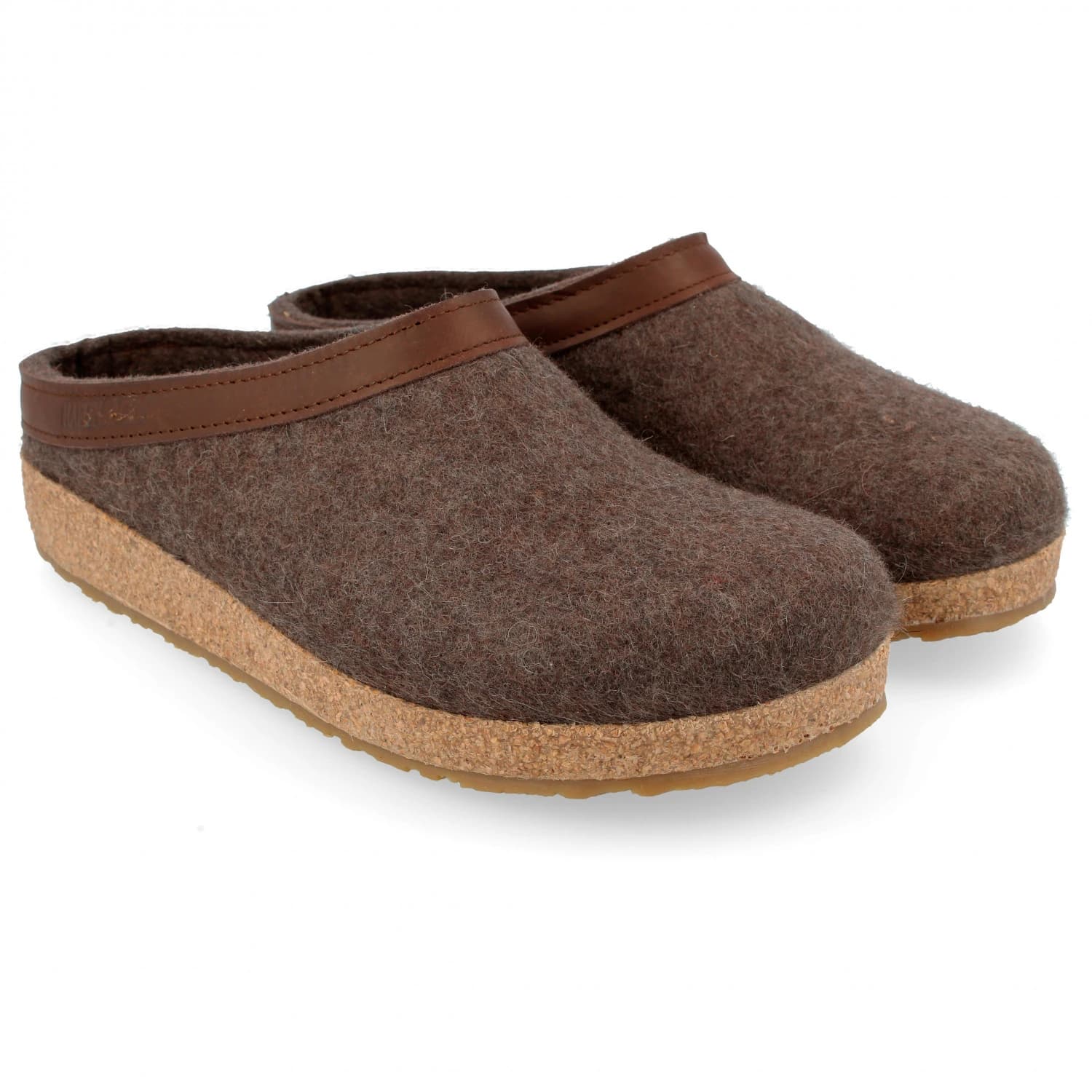 Пантофи Haflinger Grizzly Torben Slippers - Brown Melange