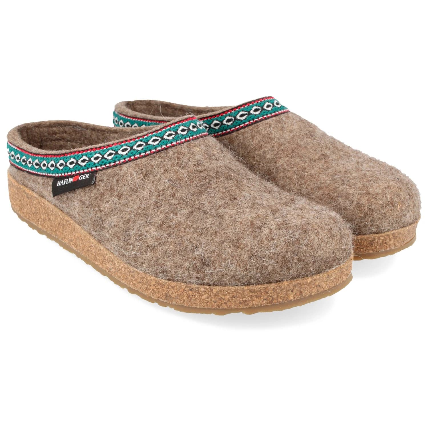 Пантофи Haflinger Grizzly Franzl Slippers - Peat