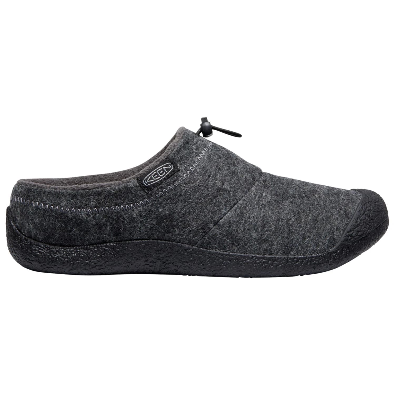 Мъжки пантофи Keen Howser III Slide Slippers - Charcoal Grey Felt / Black