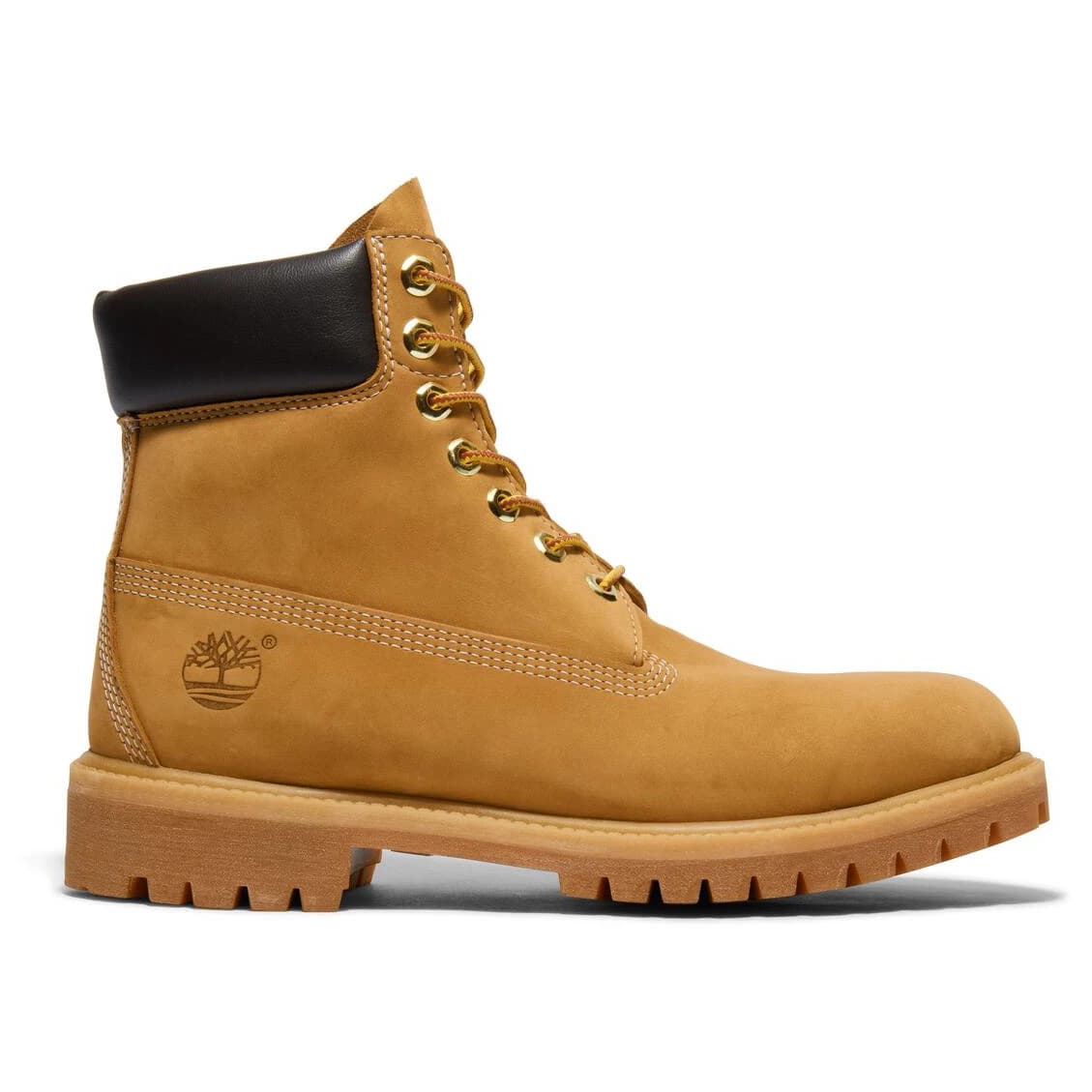 Ежедневни боти Timberland Timberland Premium 6 Inch Lace Up Waterproof Boot Casual boots - Wheat