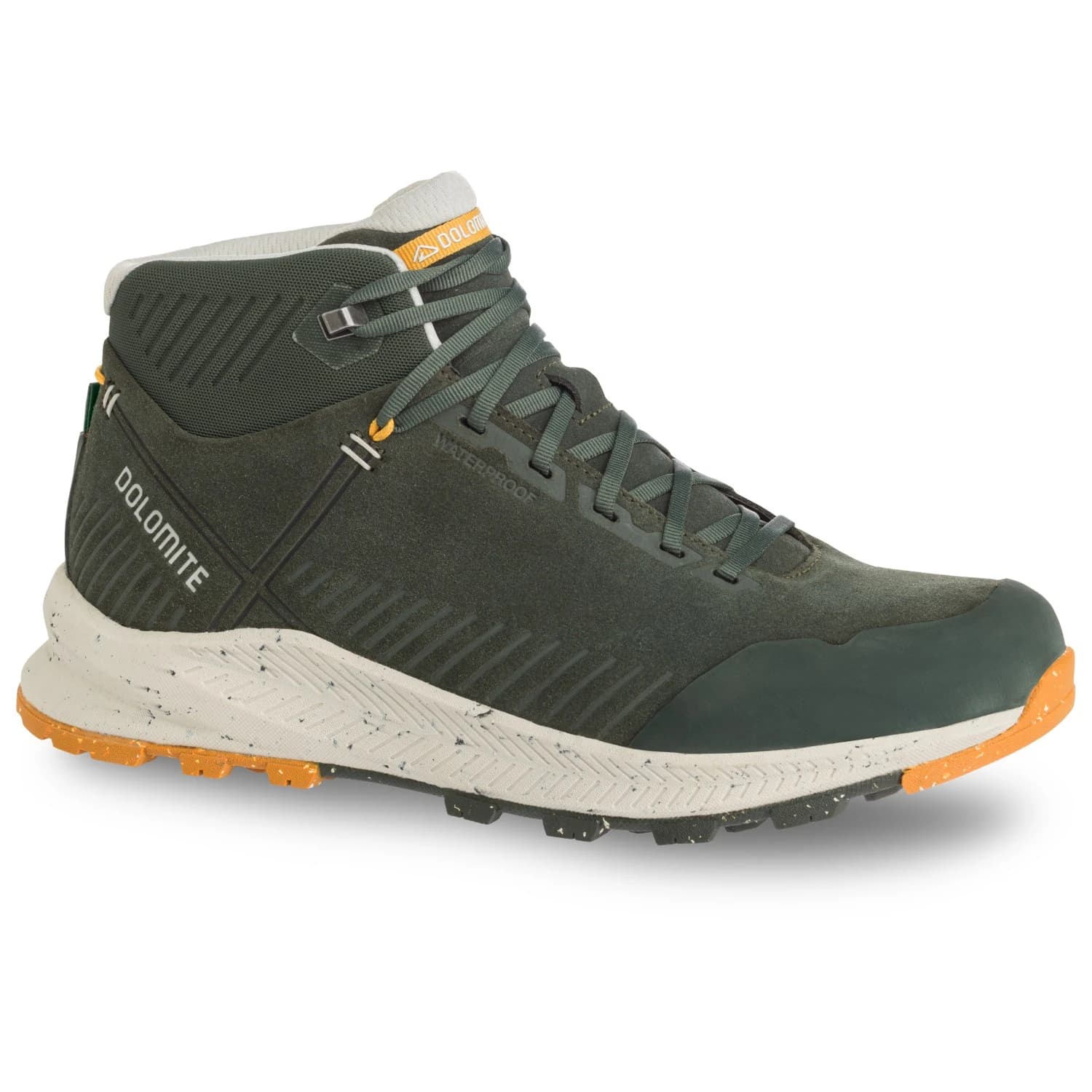 Мъжки ежедневни боти Dolomite Carezza Leather Mid Waterproof Casual boots - Thyme Green