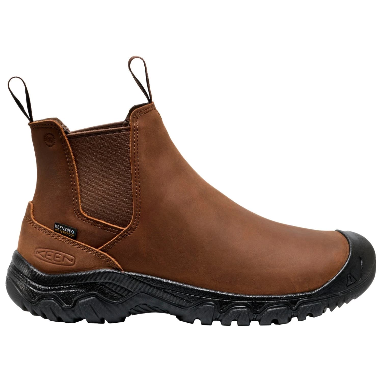 Ежедневни боти Keen Anchorage Boot IV WP Casual boots - Dark Earth / Black