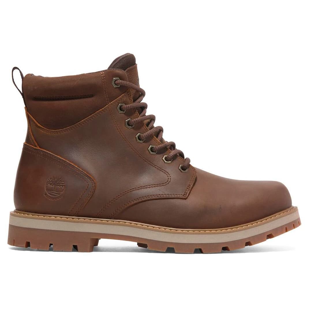 Ежедневни боти Timberland Britton Road Mid Lace Up Waterproof Boot Casual boots - Rust Full Grain