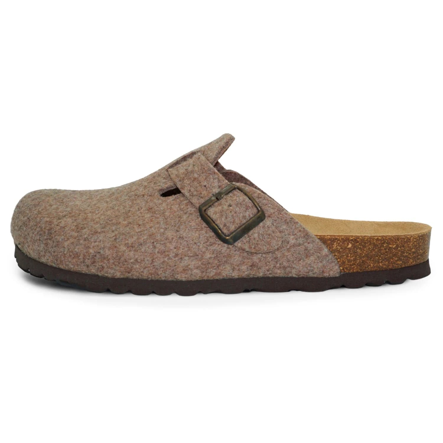 Мъжки пантофи Espadrij Cloq Felt Sandals - Sable