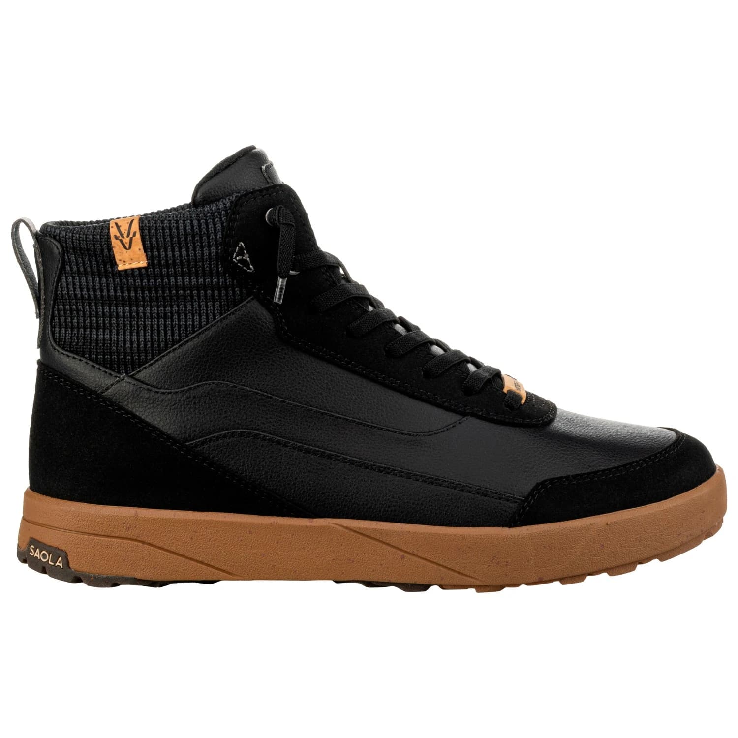 Ежедневни боти Saola Quito Mid Waterproof Casual boots - Black