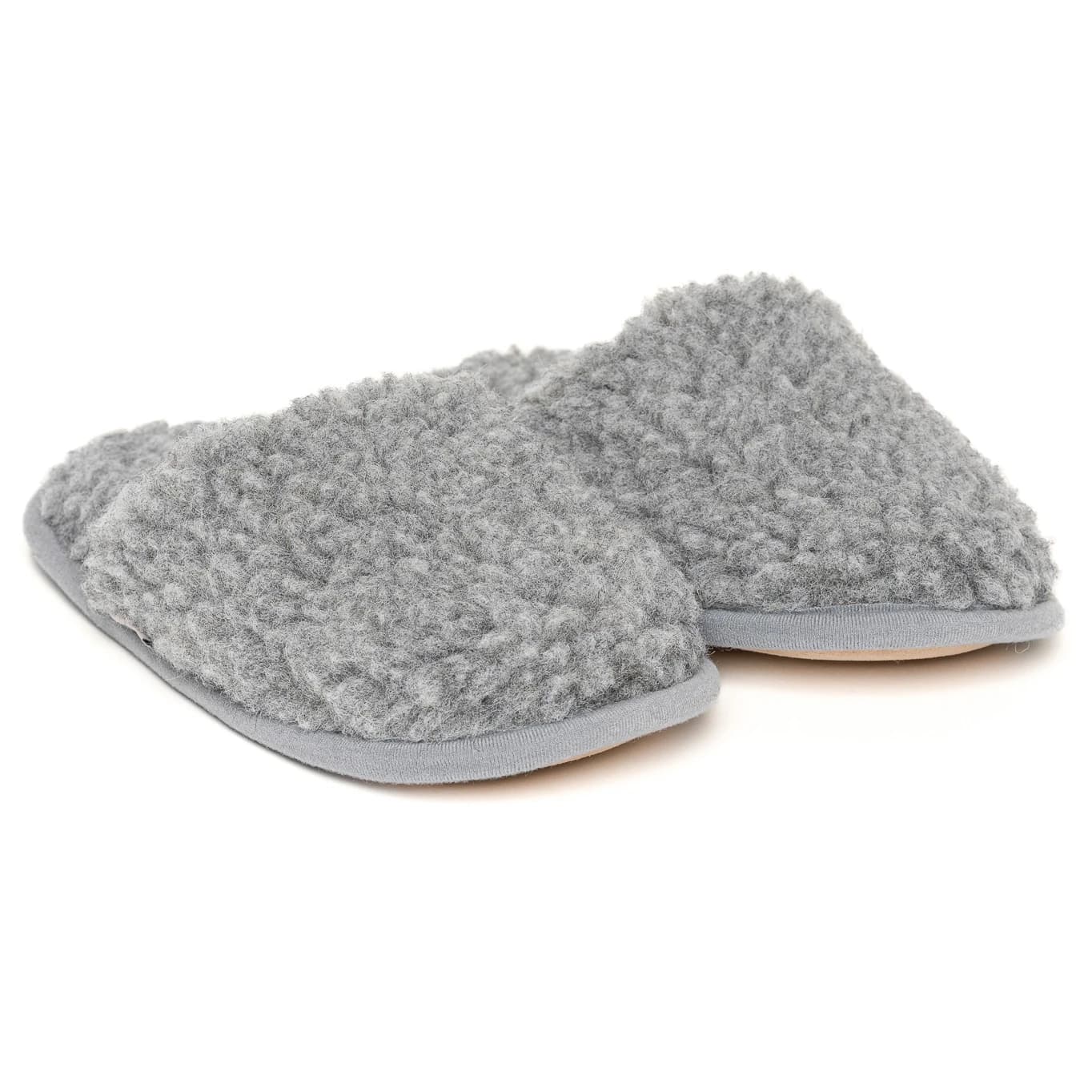Пантофи Gottstein Curly Wool House slippers - Grey Mele