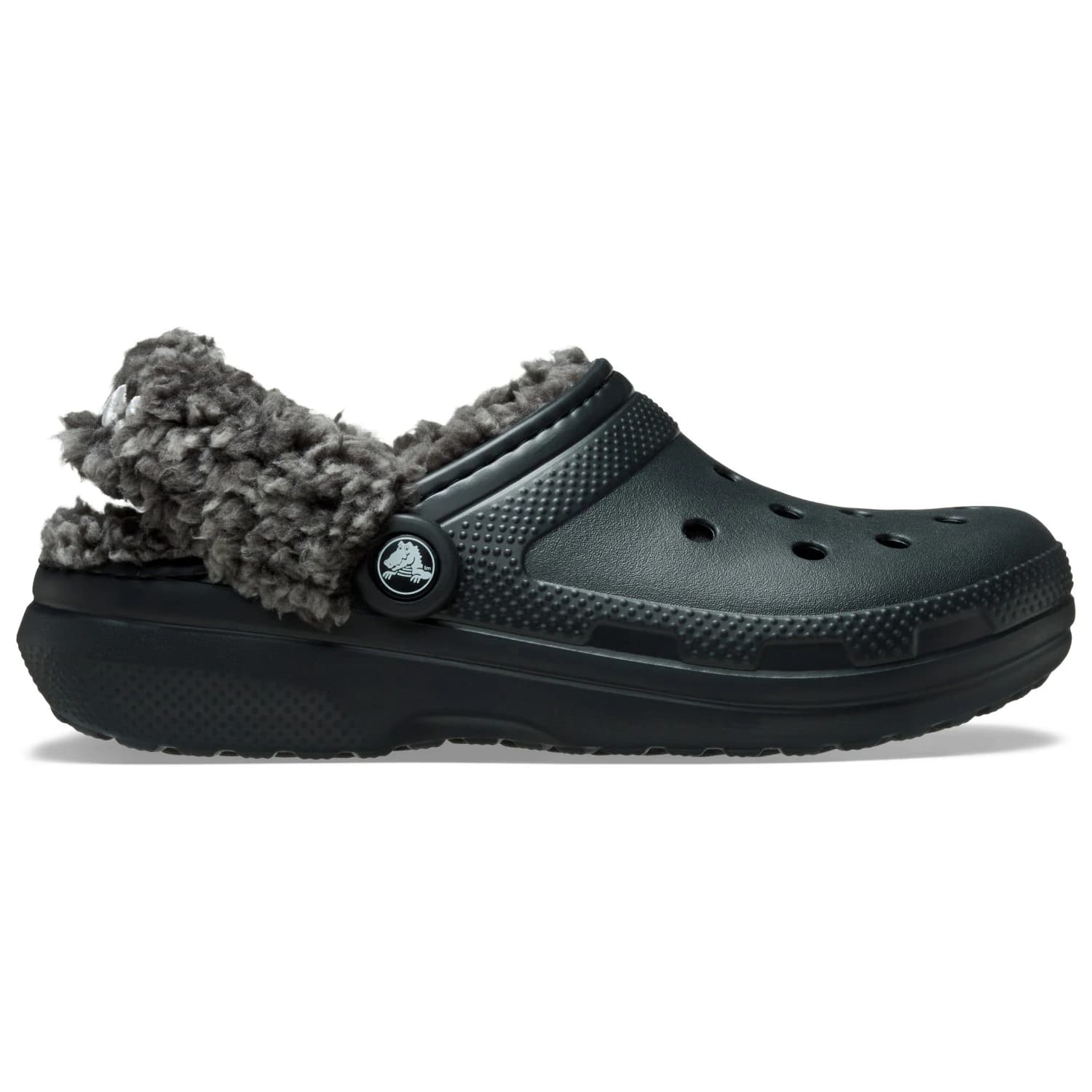 Пантофи Crocs Classic Fleece Lined Clog House slippers - Black