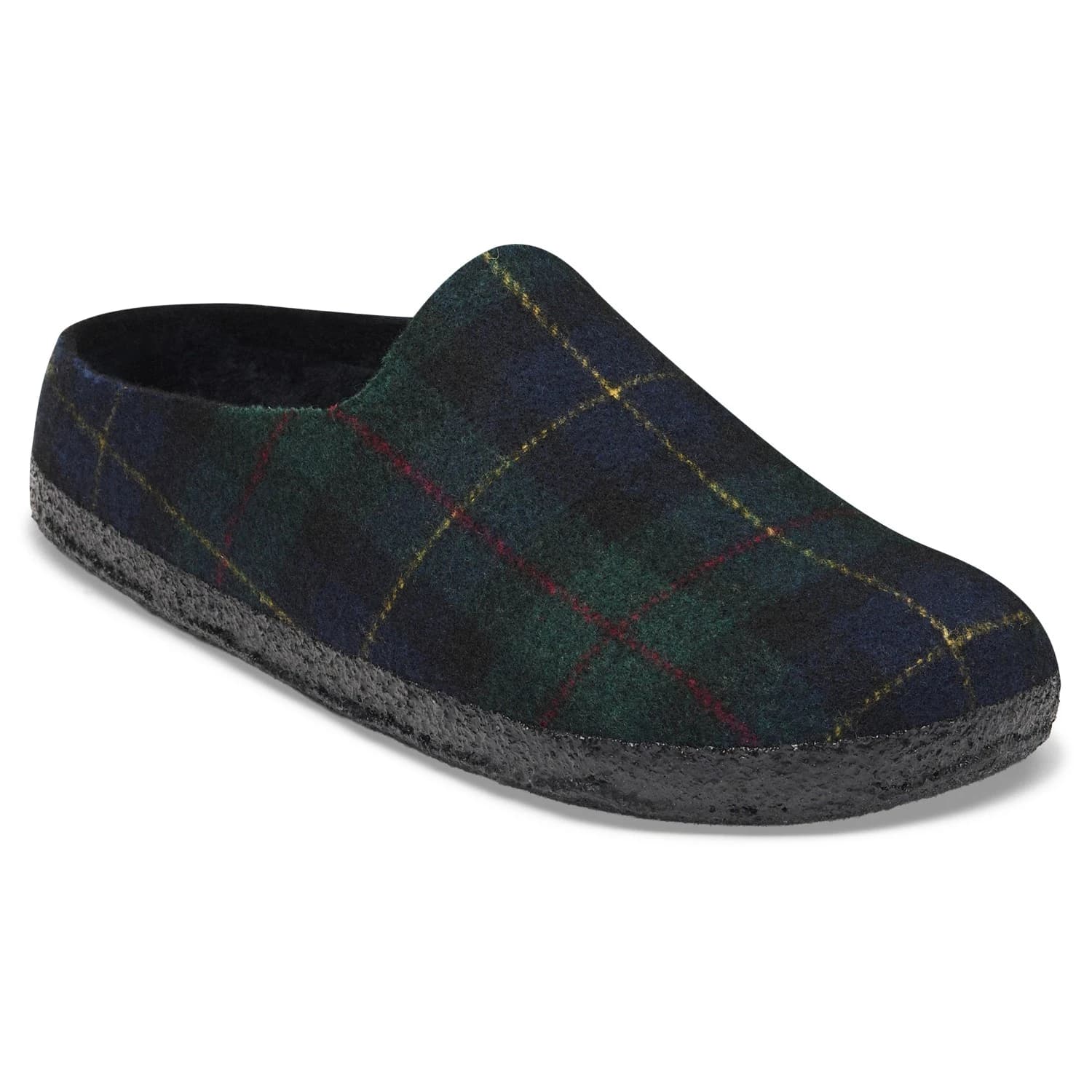 Пантофи Birkenstock Amsterdam Wrapped Dip House slippers - Plaid Green / Navy