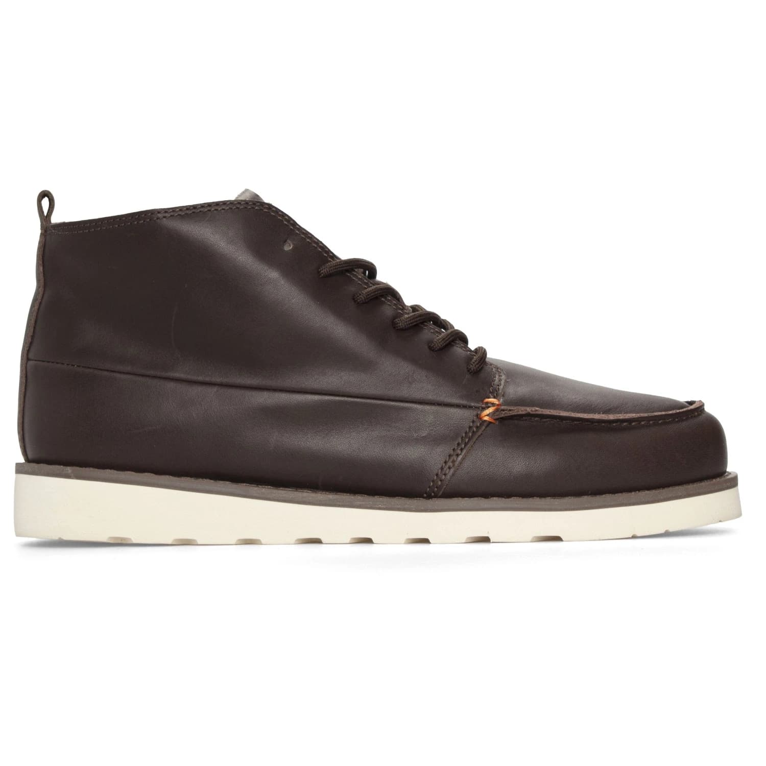 Ежедневни боти HUB Malden Suede Casual boots - Dark Brown / Light Beige