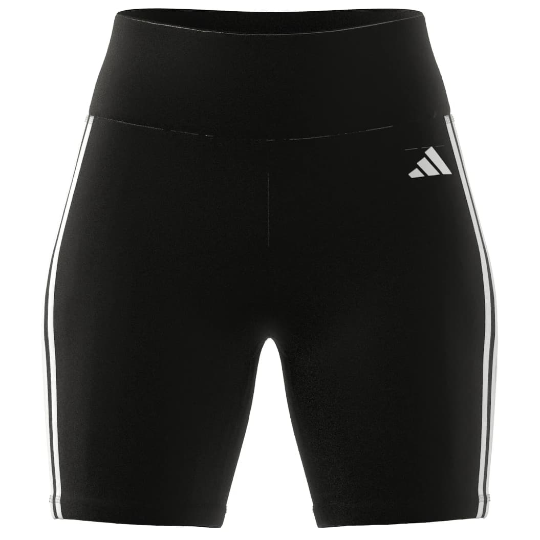 Дамски шорти за бягане Adidas Women's TE 3 Stripes Short Tight Running tights - Black