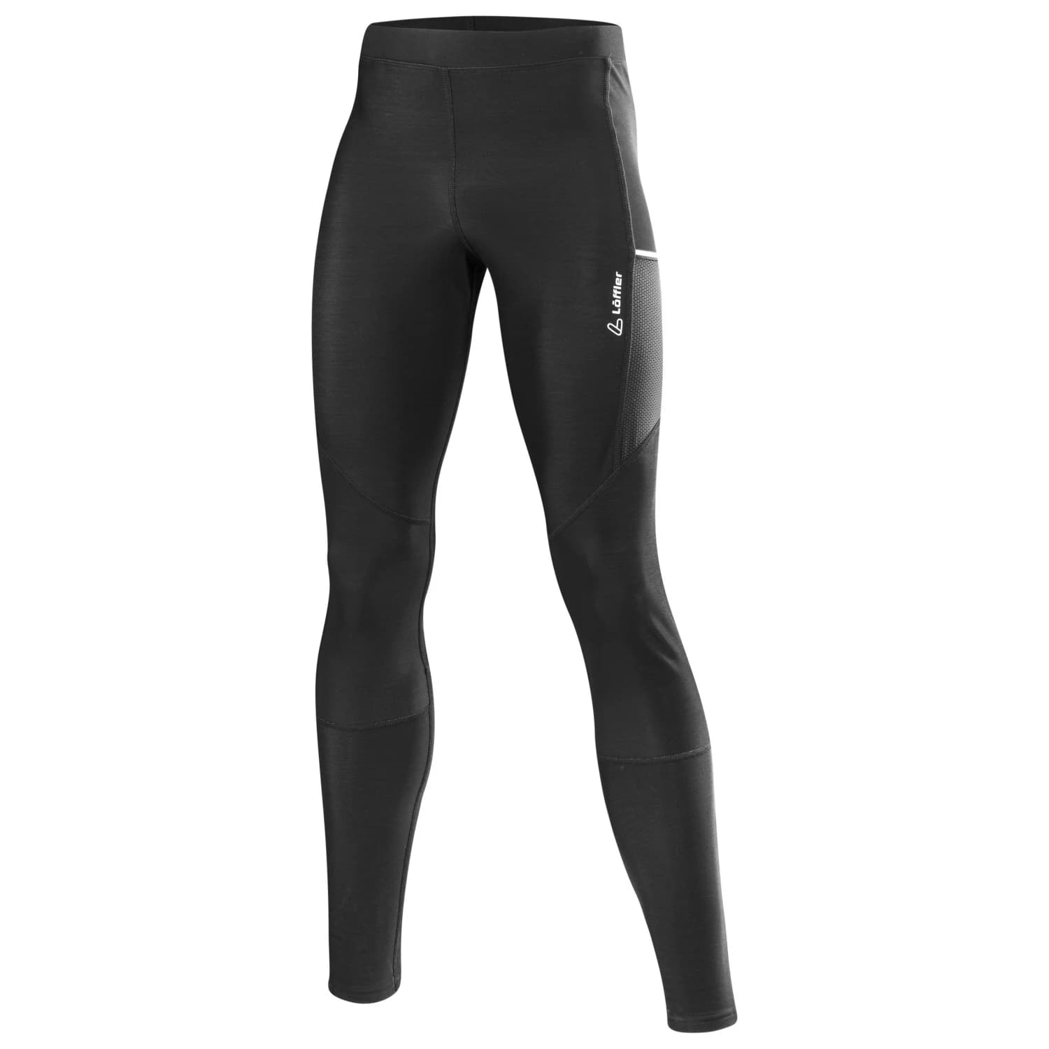 Мъжки клин за бягане Löffler Tights Thermo Innenvelours Running tights - Black