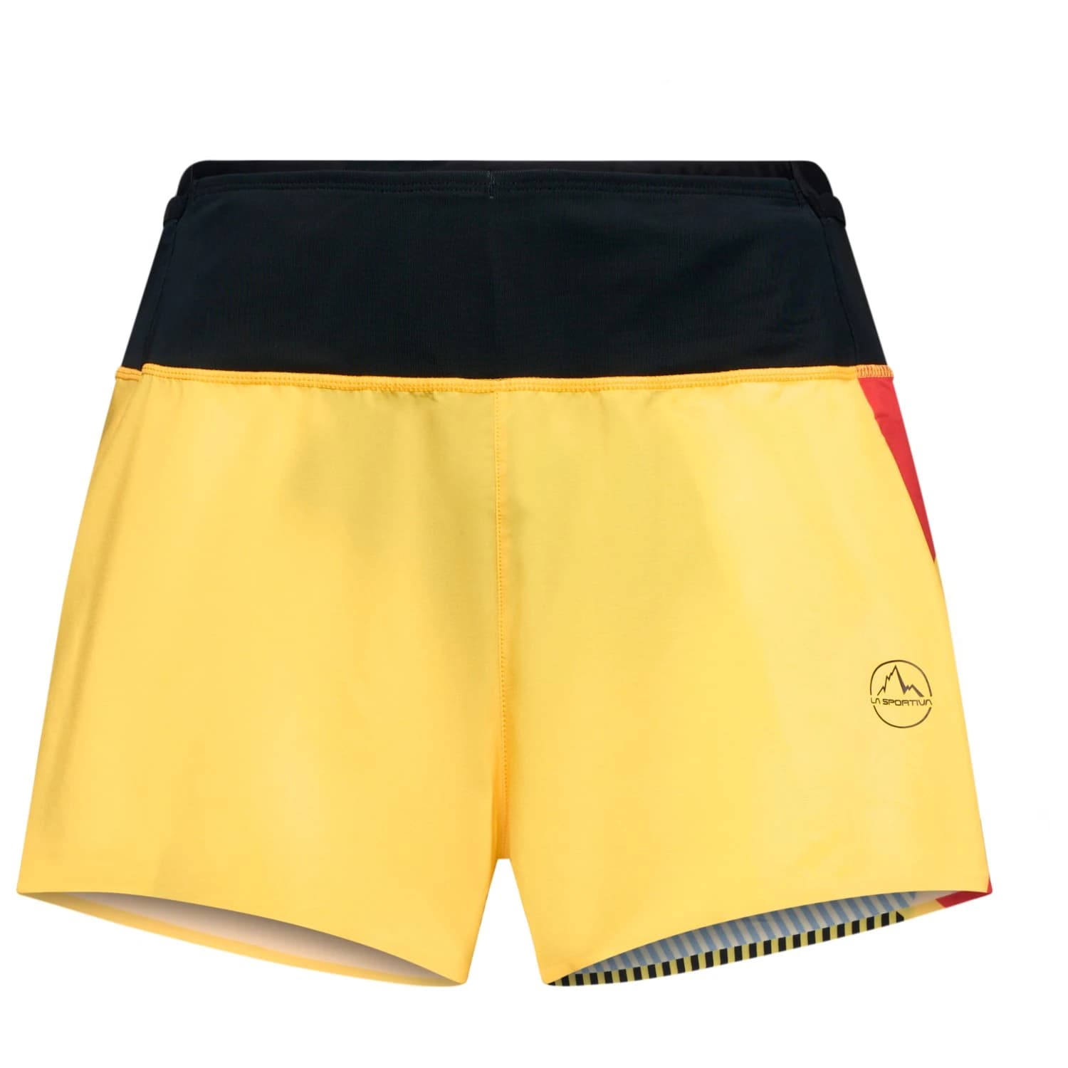 Мъжки панталон за бягане La sportiva Flow 3 Short Running trousers - Black / Yellow
