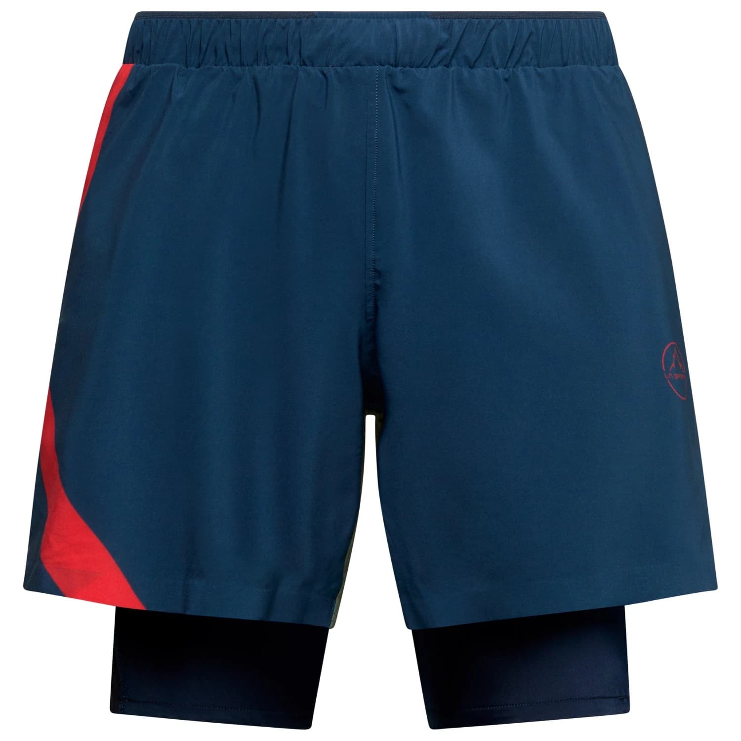 Мъжки панталон за бягане La Sportiva Flow 5 Short Running trousers - Night Sky / Cypress